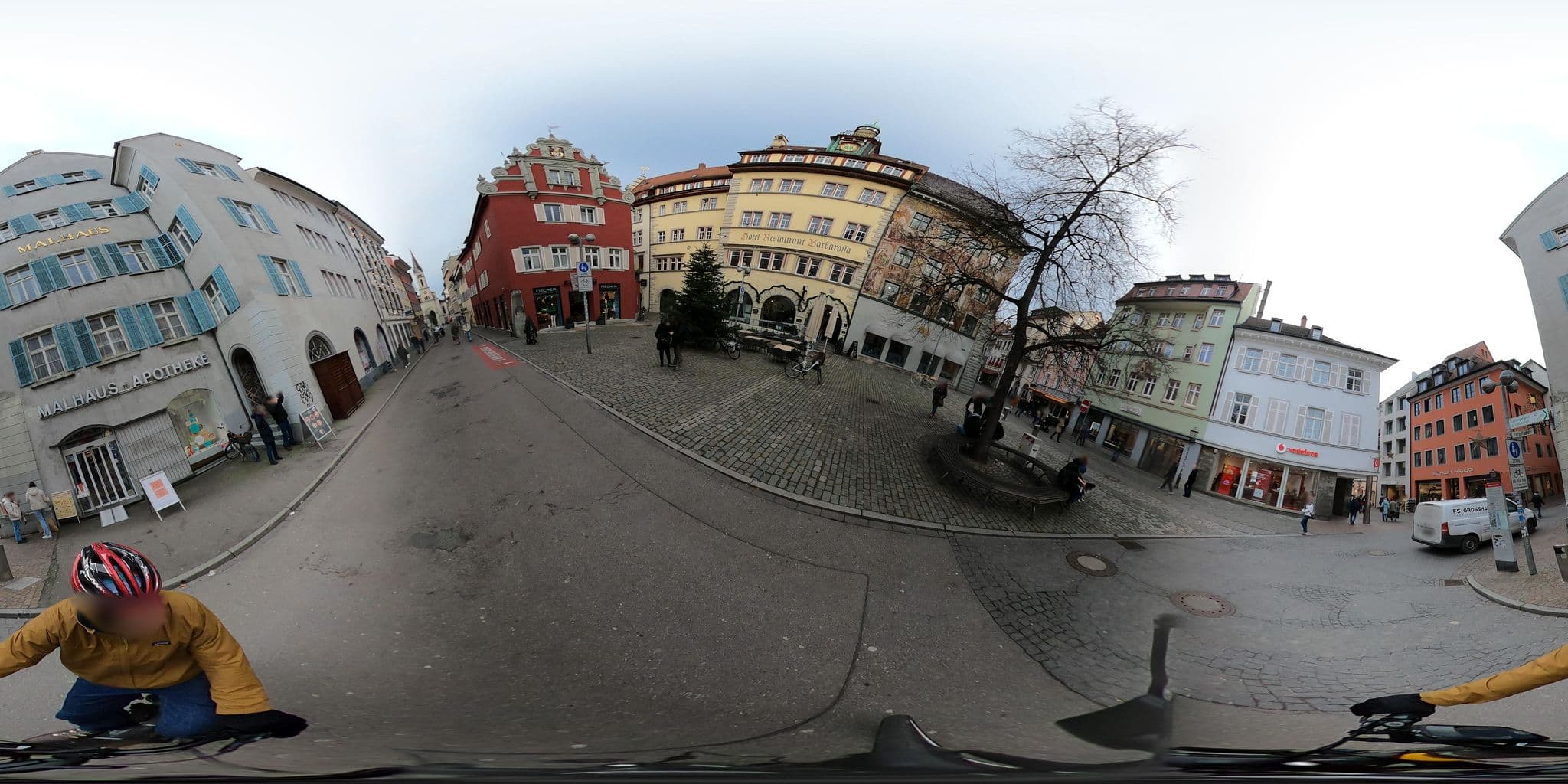 Street view near Hotel Barbarossa, Altstadt — © RadNETZ (CC BY-SA · Mapillary)