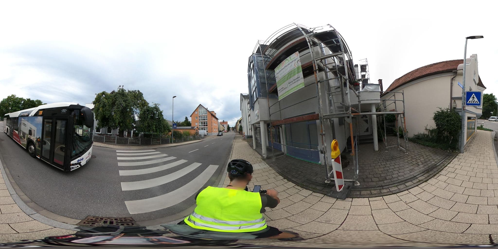 Street view near Gasthaus zur Bruck, Laupheim — © RadNETZ (CC BY-SA · Mapillary)