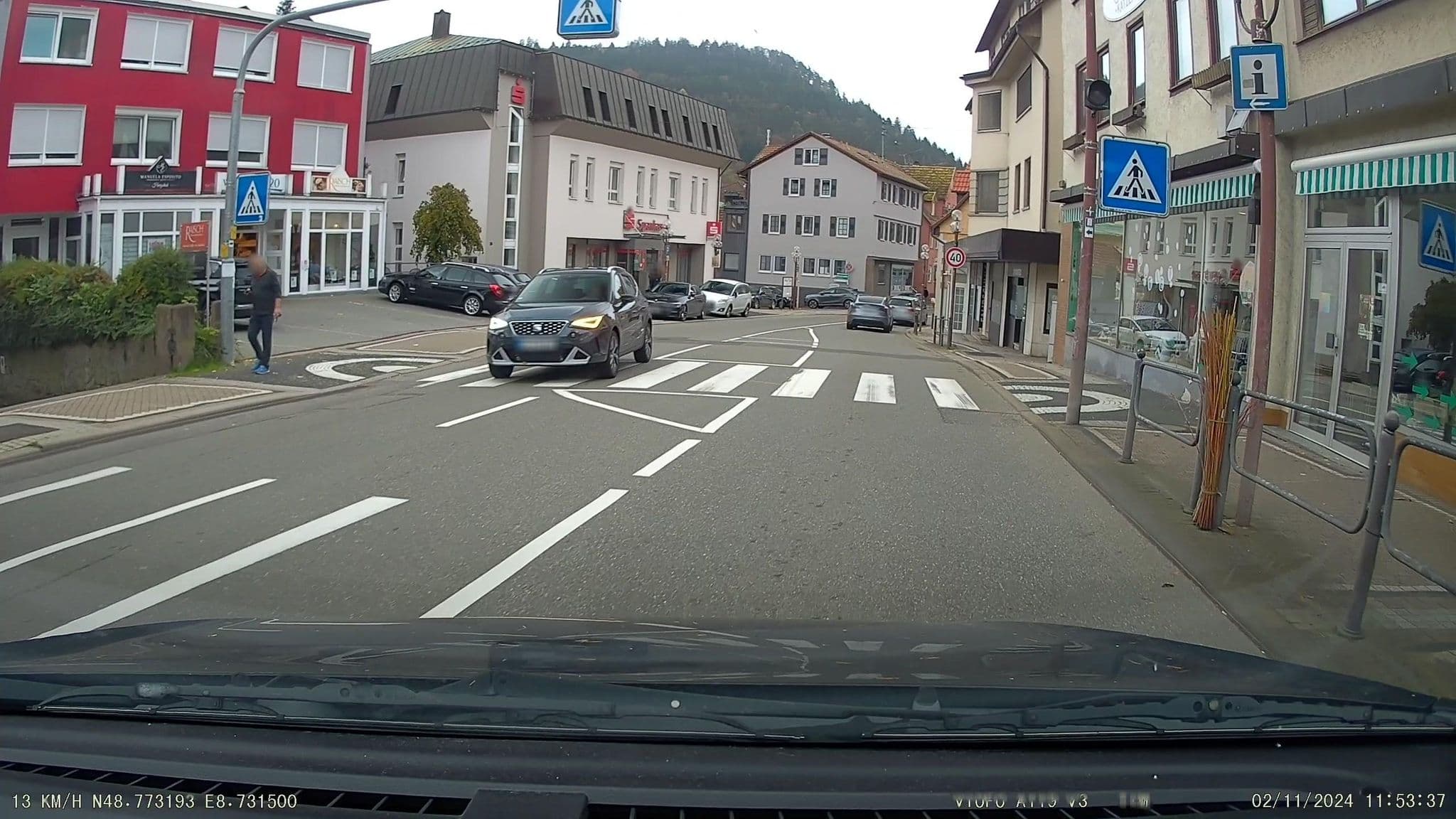Street view near Hotel Litz, Bad Liebenzell — © tim3003 (CC BY-SA · Mapillary)