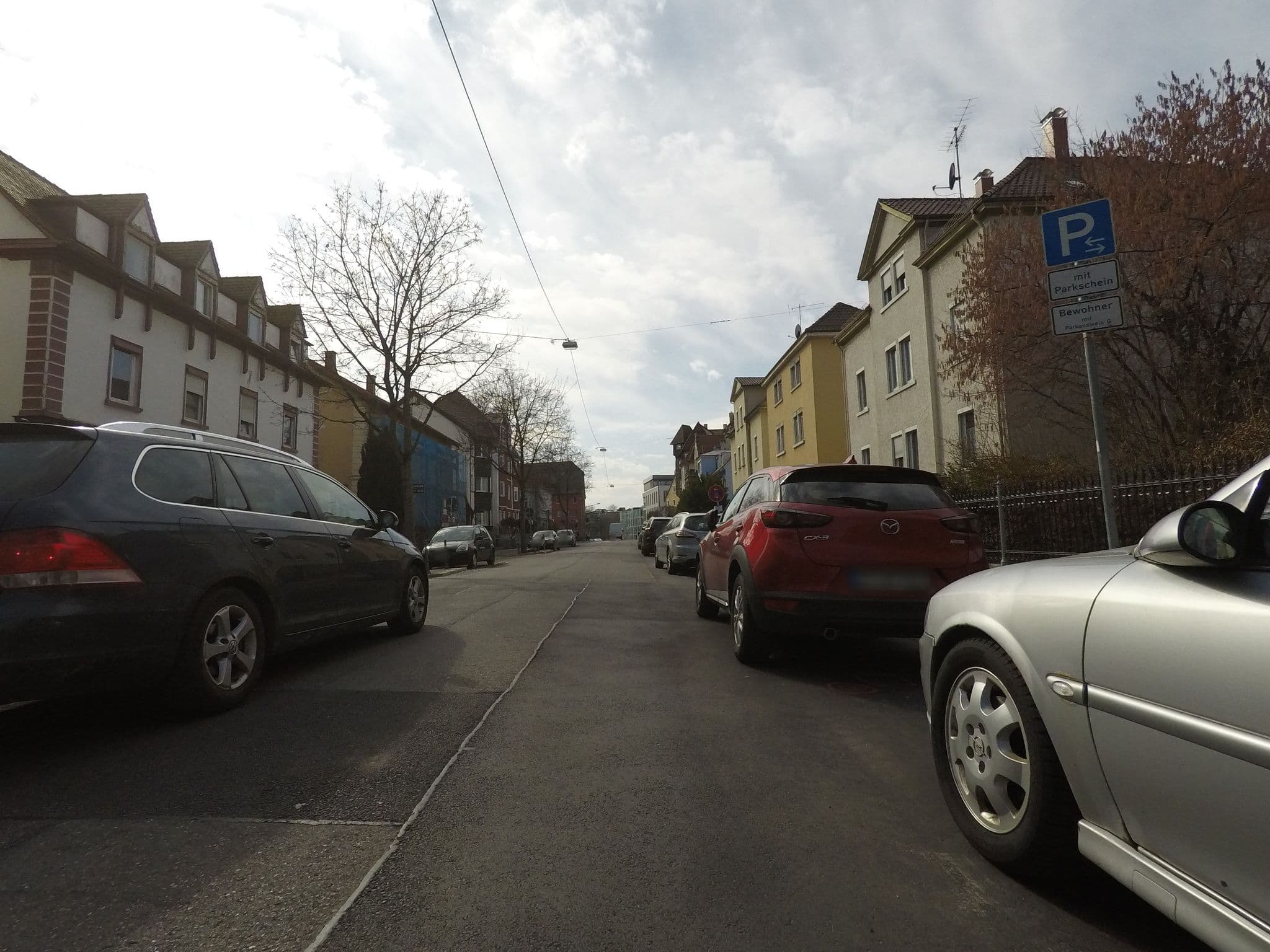 Street view near Gästehaus Maria, Reutlingen — © snaysard (CC BY-SA · Mapillary)