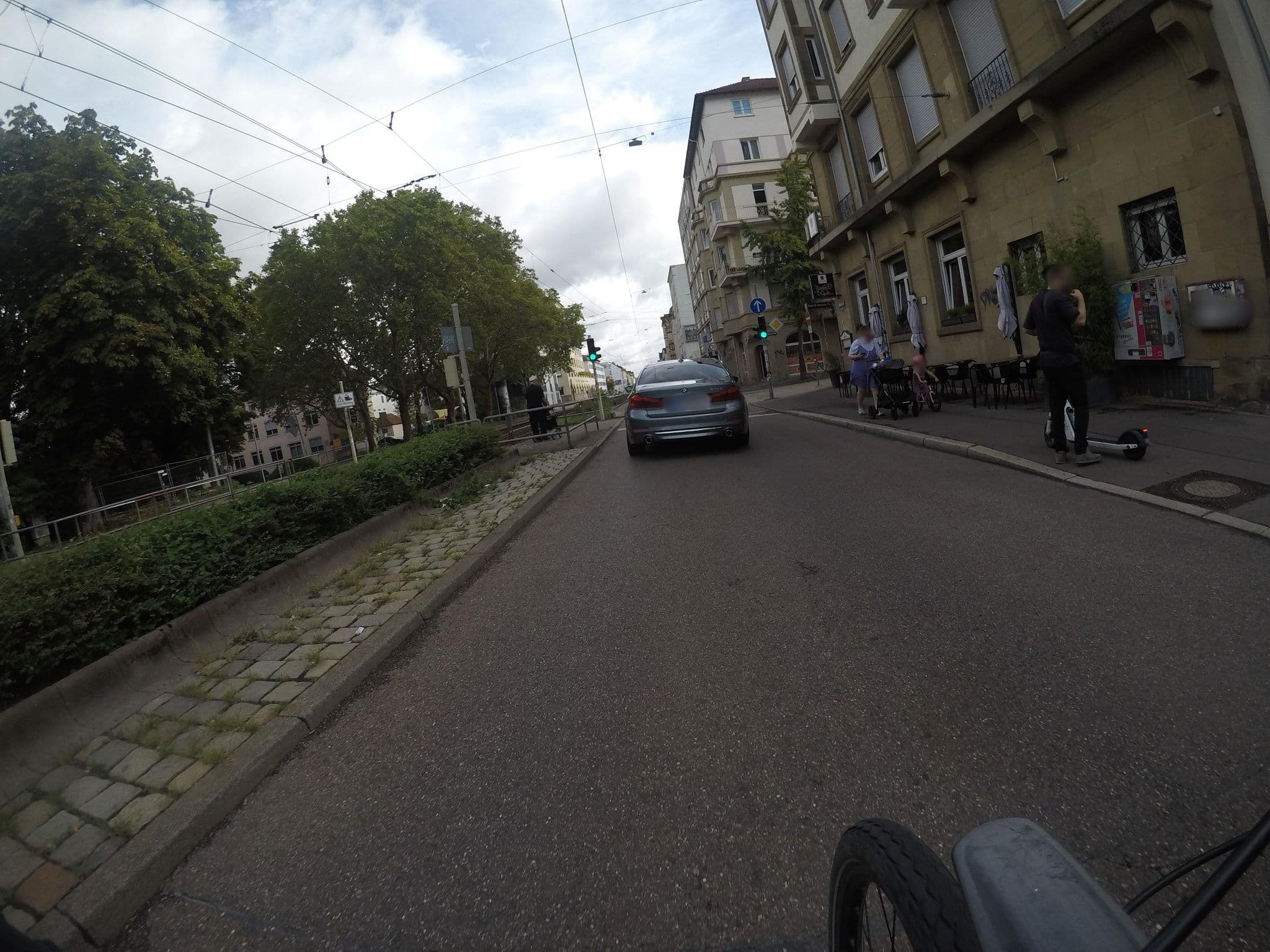 Street view near Studentenhotel, Stuttgart-Ost — © mfa (CC BY-SA · Mapillary)