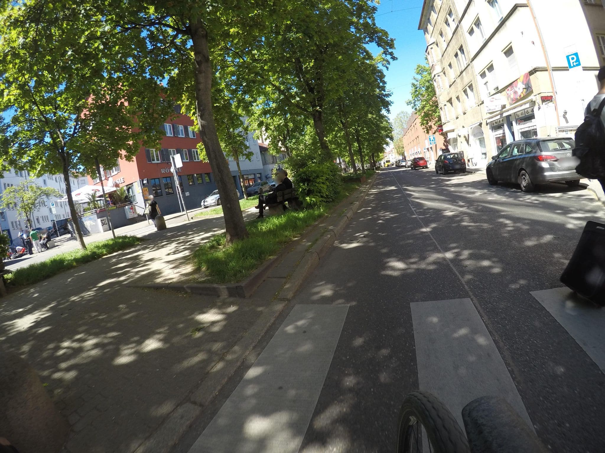 Street view near Airbnb Zimmer, Stuttgart-Ost — © mfa (CC BY-SA · Mapillary)