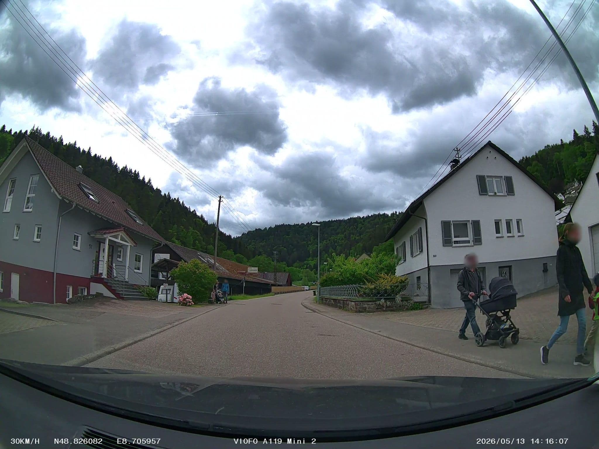 Street view near Ferienwohnung Sägemühle, Unterreichenbach — © soulcover (CC BY-SA · Mapillary)