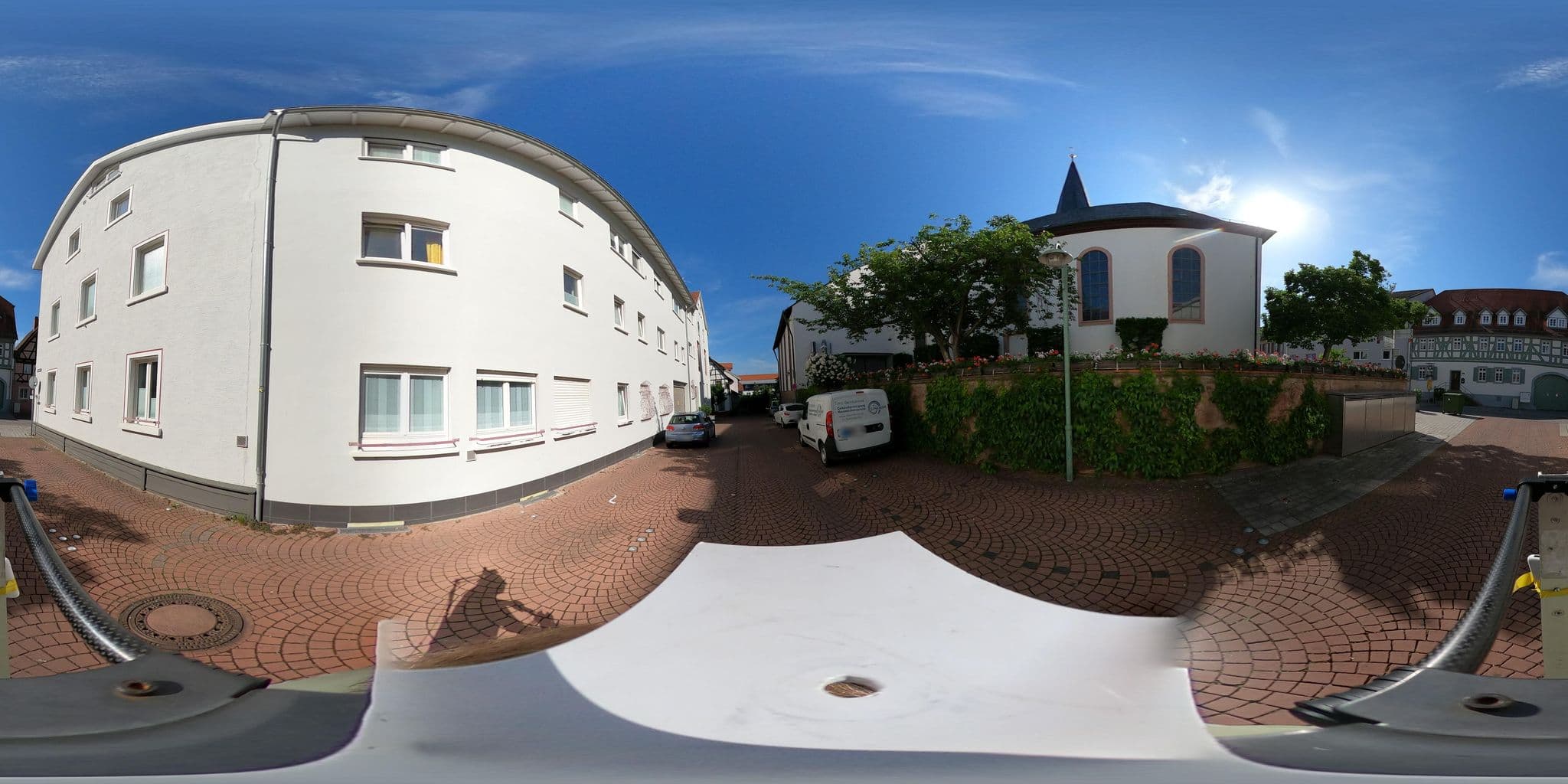 Street view near Zum weißen Rössel, Walldorf — © wegavision (CC BY-SA · Mapillary)