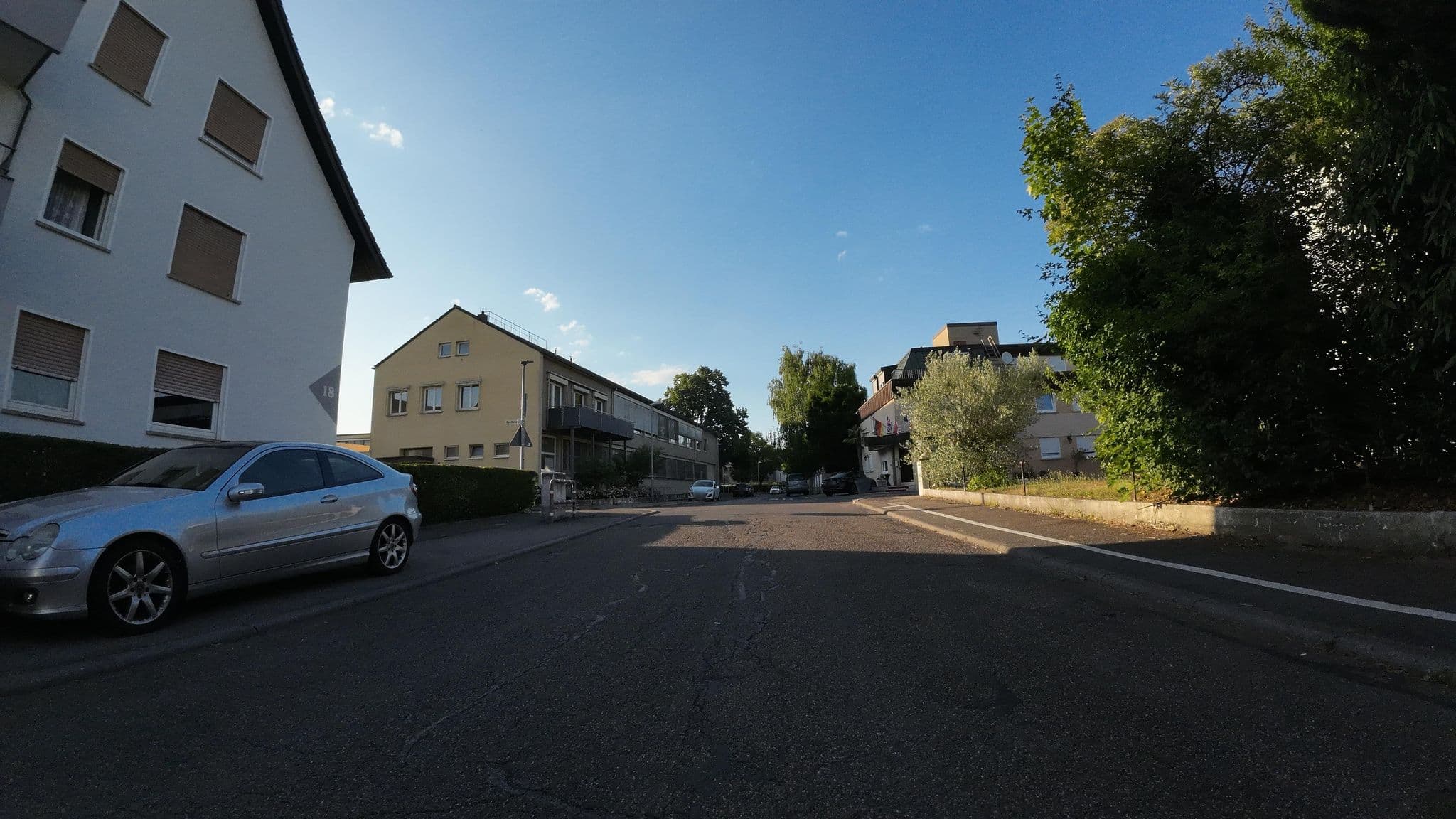 Street view near Hotel Villa Sulmana, Neckarsulm — © teddy73 (CC BY-SA · Mapillary)