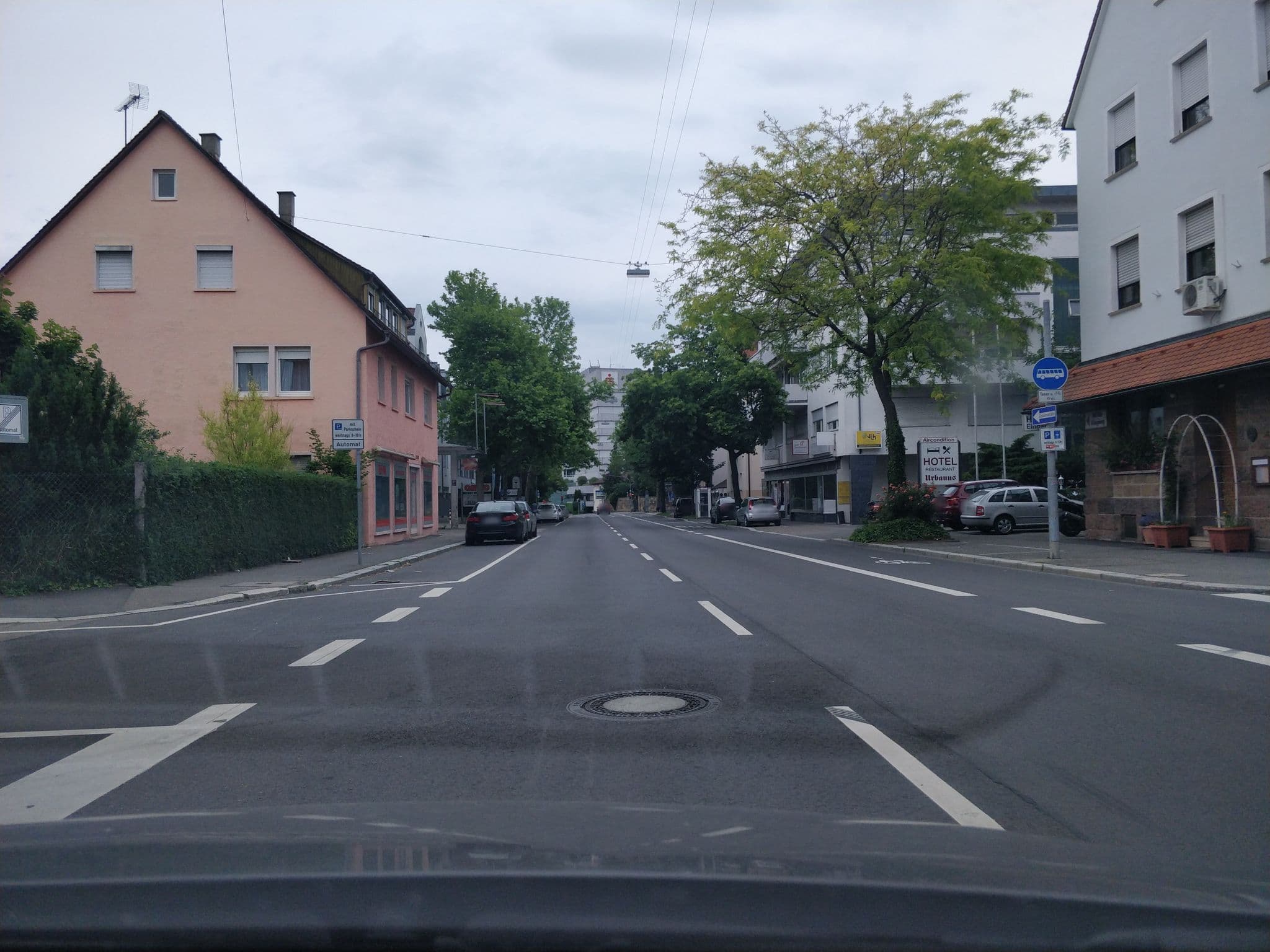 Street view near Hotel Urbanus, Heilbronn — © carstenhag (CC BY-SA · Mapillary)