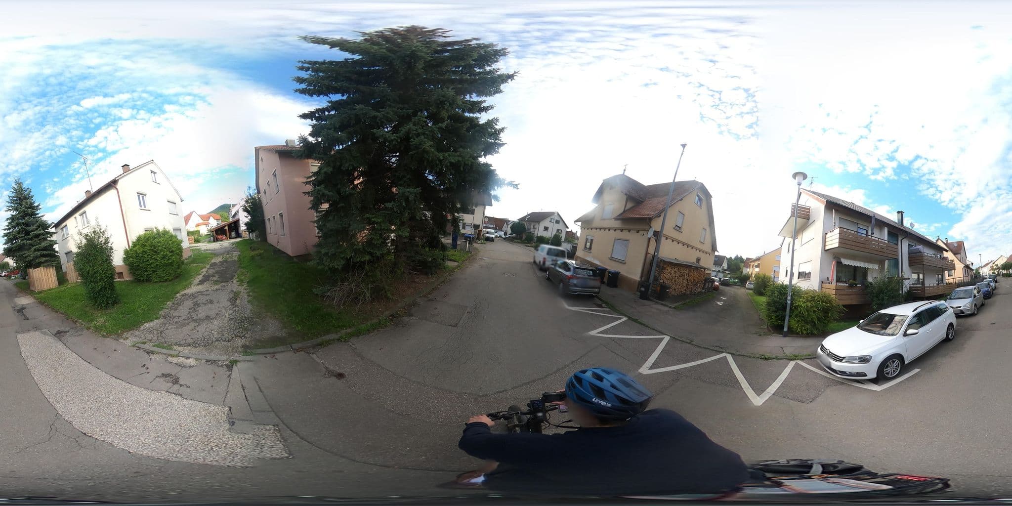 Street view near Pension Lichterturm Marianne Huber, Beuren — © RadNETZ (CC BY-SA · Mapillary)