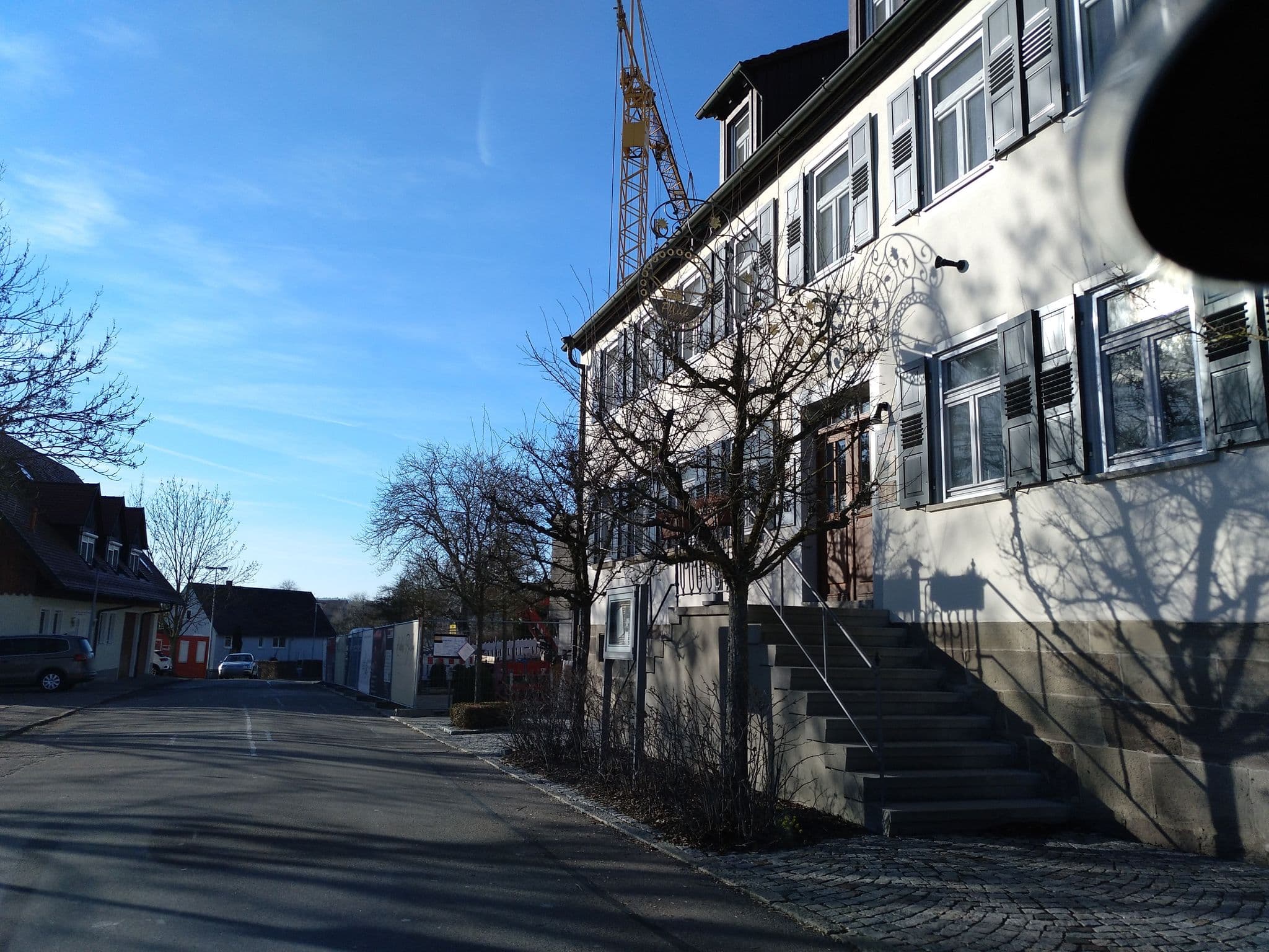 Street view near Rebers Pflug Hotel, Schwäbisch Hall — © paramida (CC BY-SA · Mapillary)