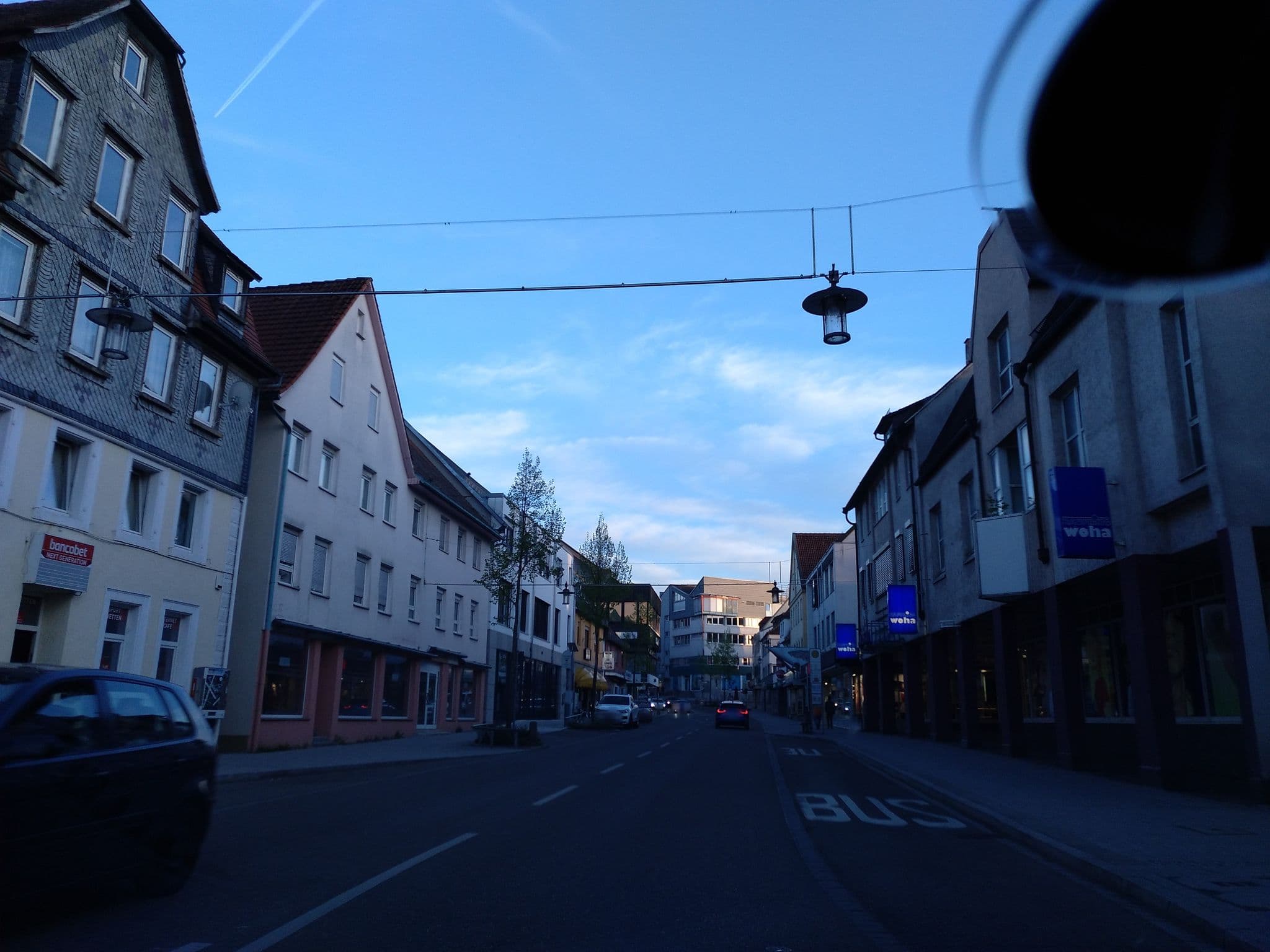 Street view near Drei Koenig Hotel, Crailsheim — © paramida (CC BY-SA · Mapillary)