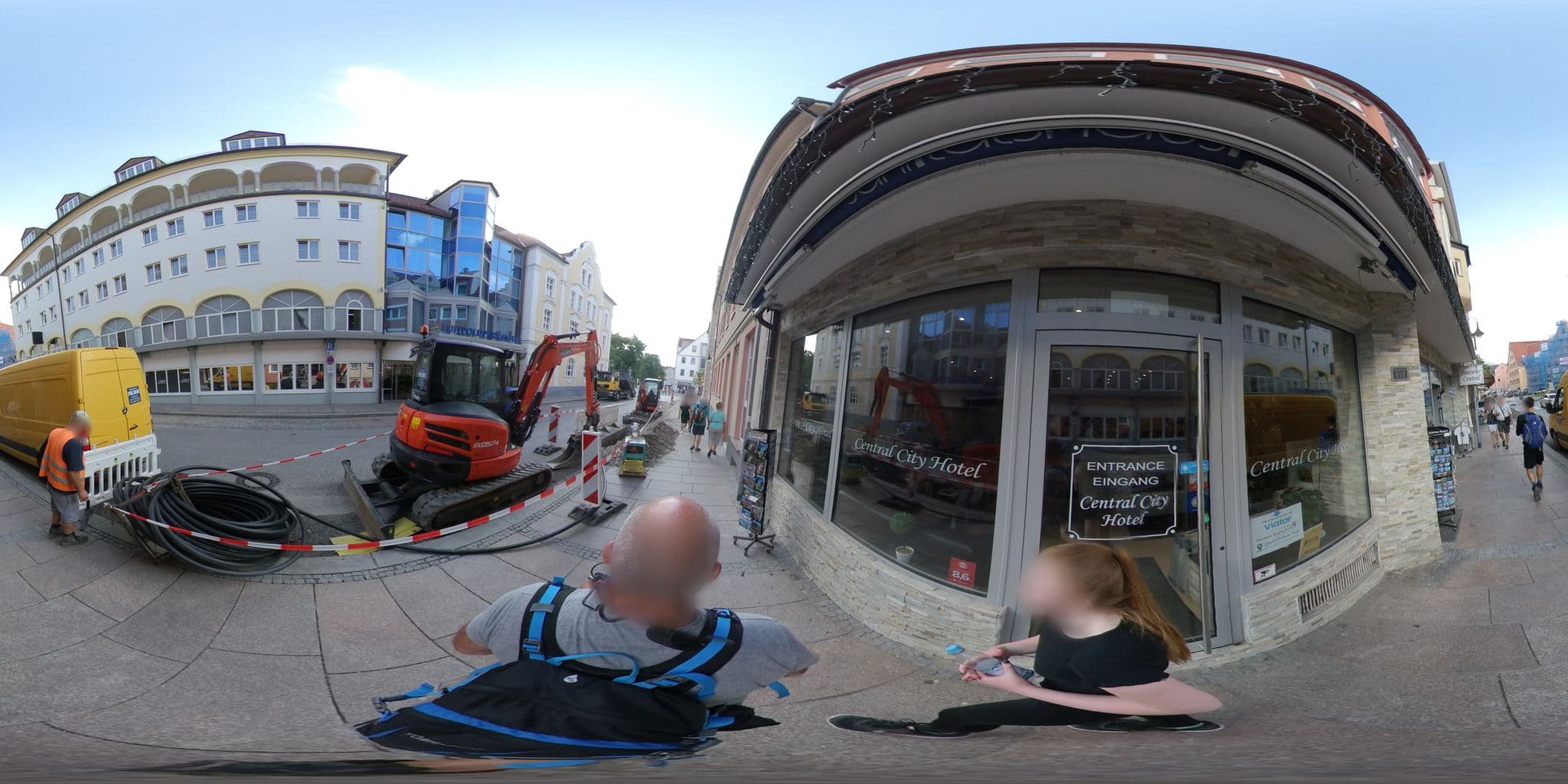 Street view near Mainstation Hostel, Andreas Bade, Füssen — © jkingsleya (CC BY-SA · Mapillary)