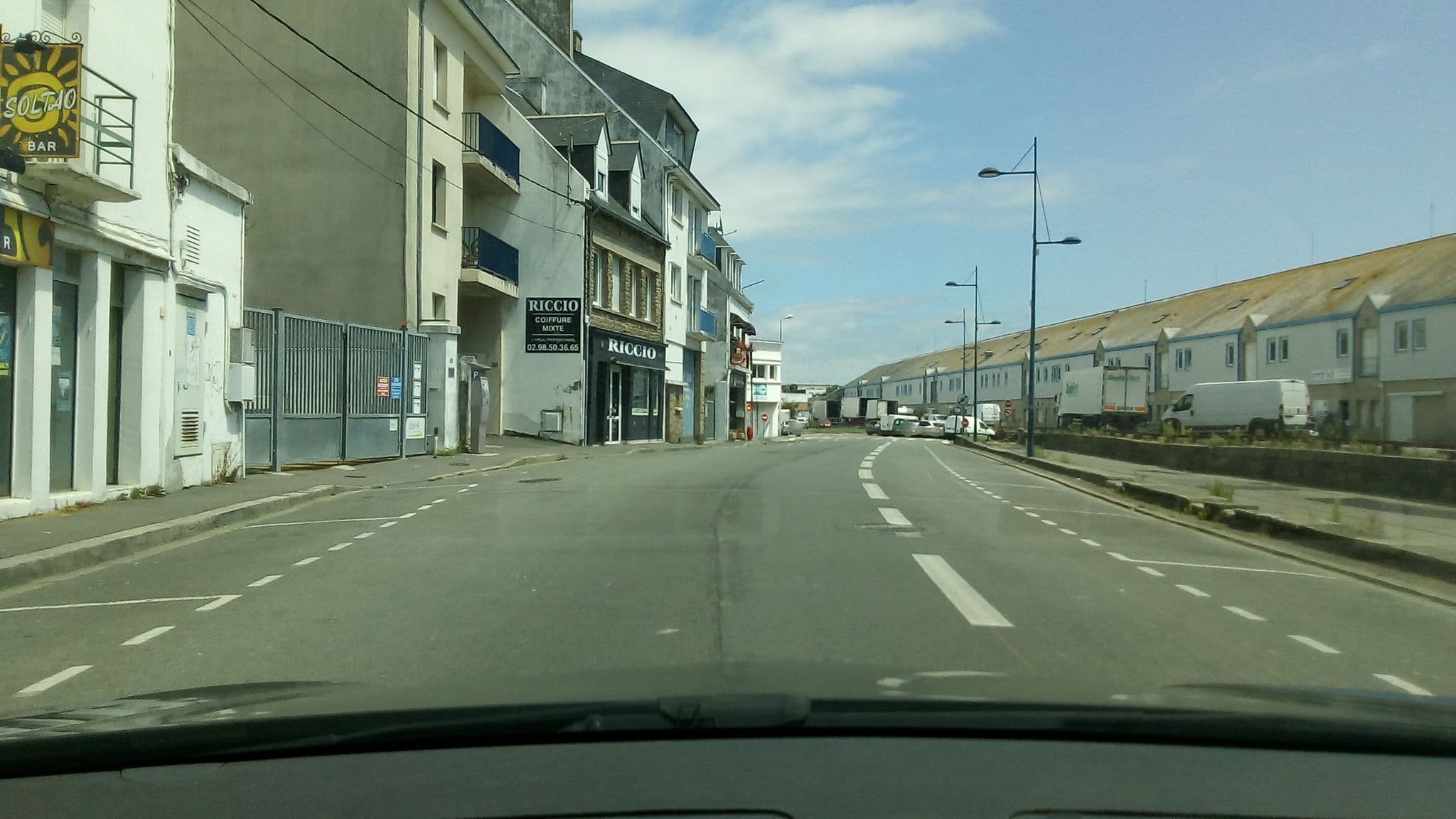 Street view near Hôtel Modern, Concarneau — © cemcarfil (CC BY-SA · Mapillary)