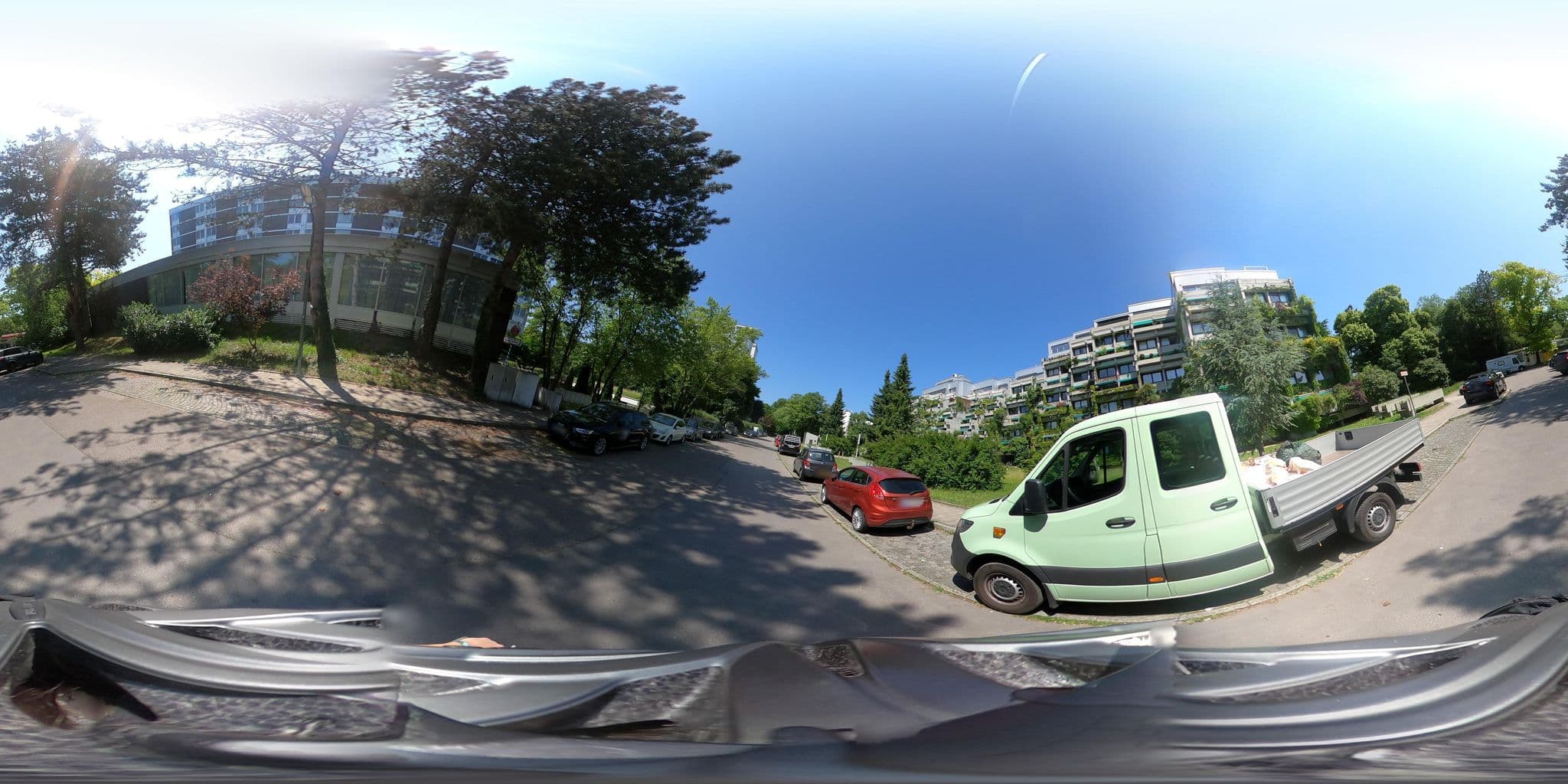 Street view near Leonardo Hotel, Bogenhausen — © Sine_fmc (CC BY-SA · Mapillary)