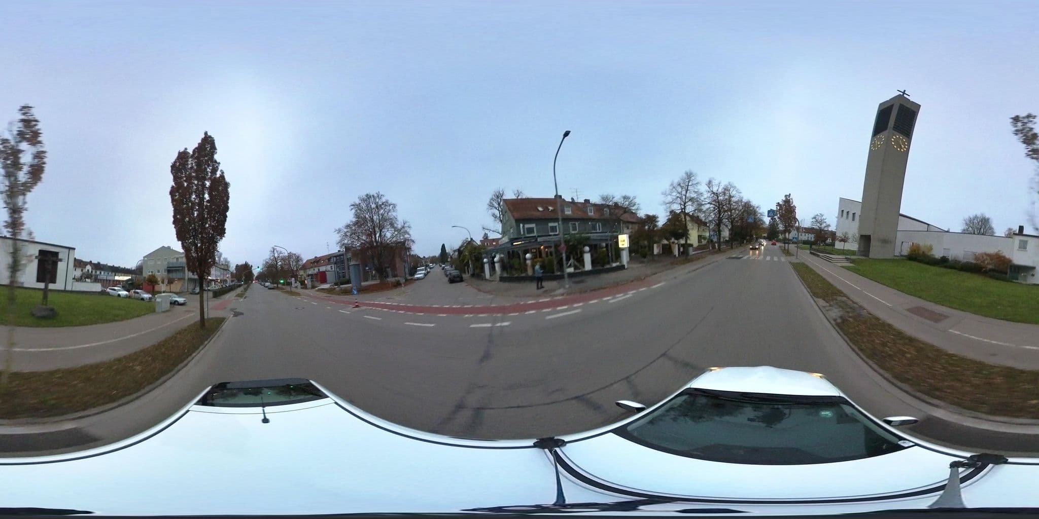 Street view near Palazzio Hotel, Dachau — © osmplus_org (CC BY-SA · Mapillary)