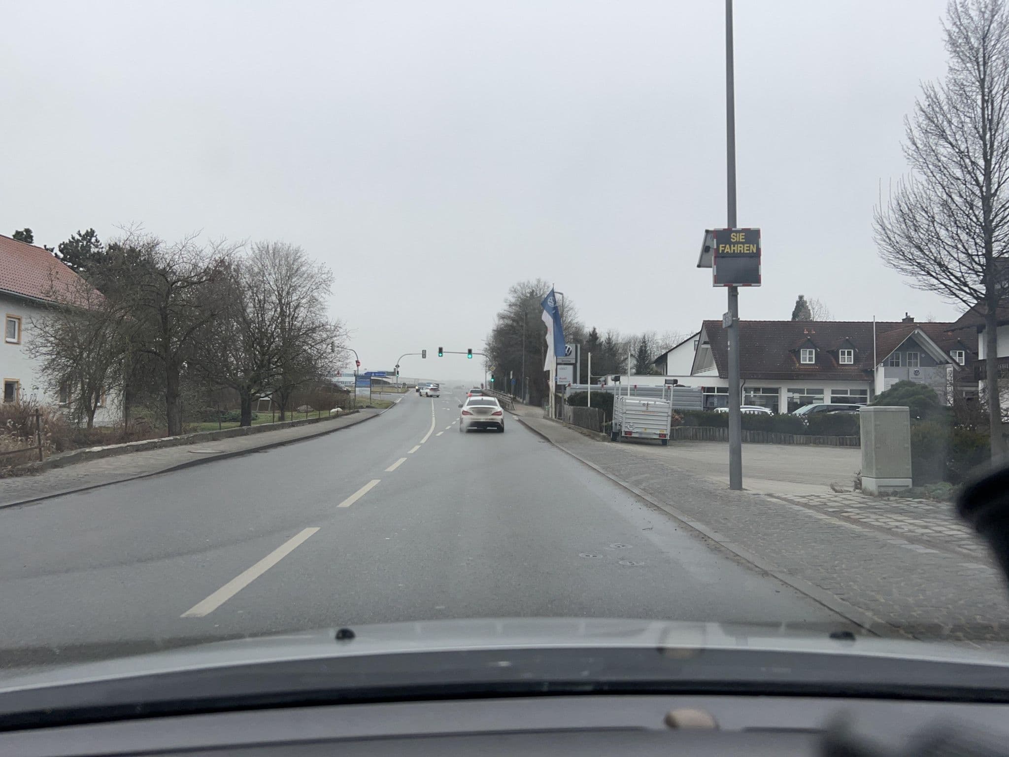 Street view near Pension Theresia, Allershausen — © chicc0 (CC BY-SA · Mapillary)