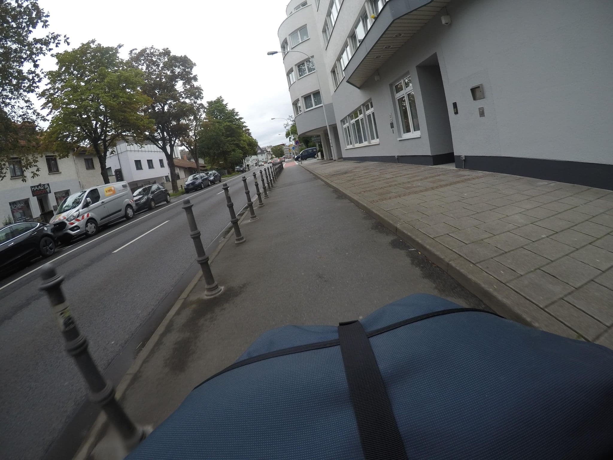 Street view near H+ Hotel Darmstadt, Darmstadt — © mfa (CC BY-SA · Mapillary)