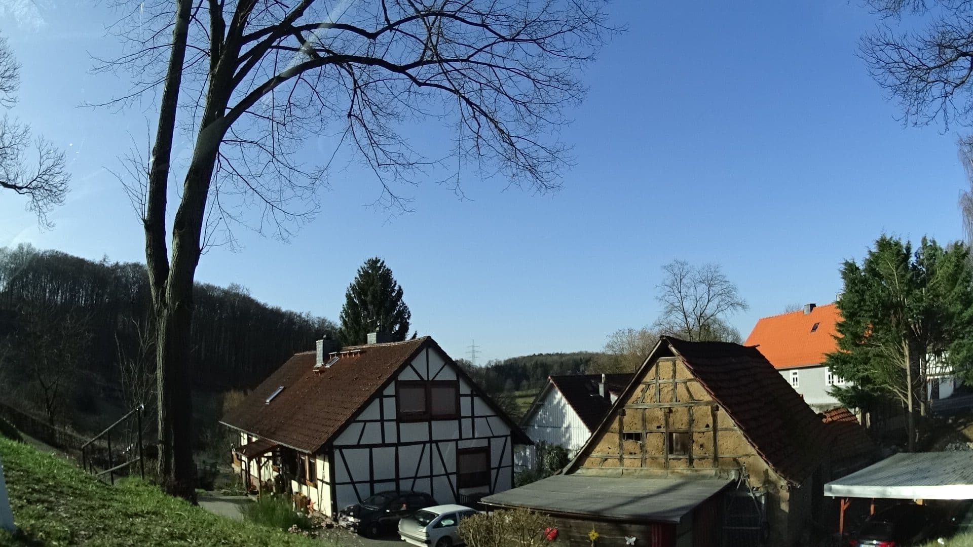 Street view near Ferienwohnung Hutzwiese, Fränkisch-Crumbach — © ramap (CC BY-SA · Mapillary)