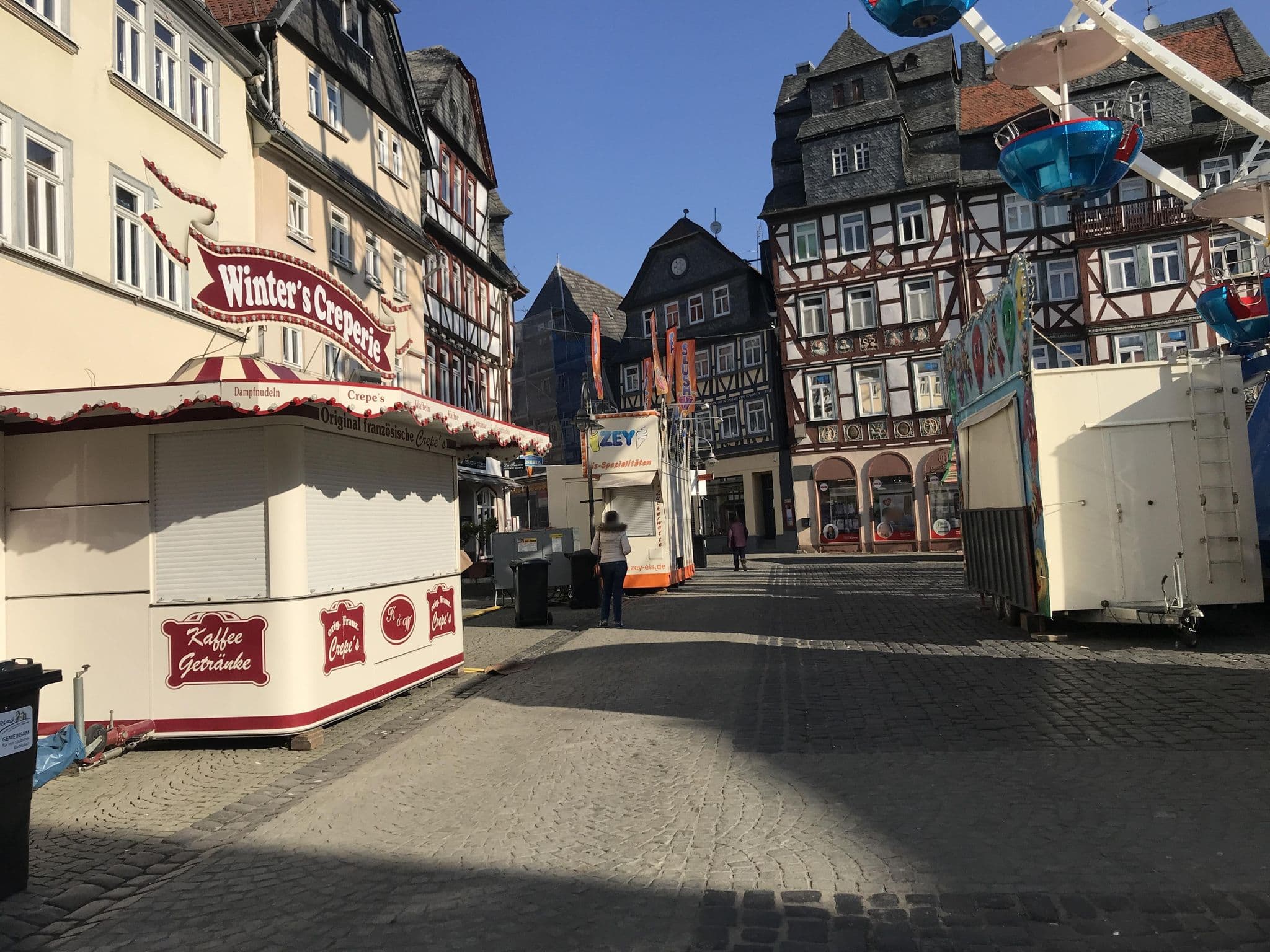 Street view near Pension Schmidt, Butzbach — © troher15 (CC BY-SA · Mapillary)