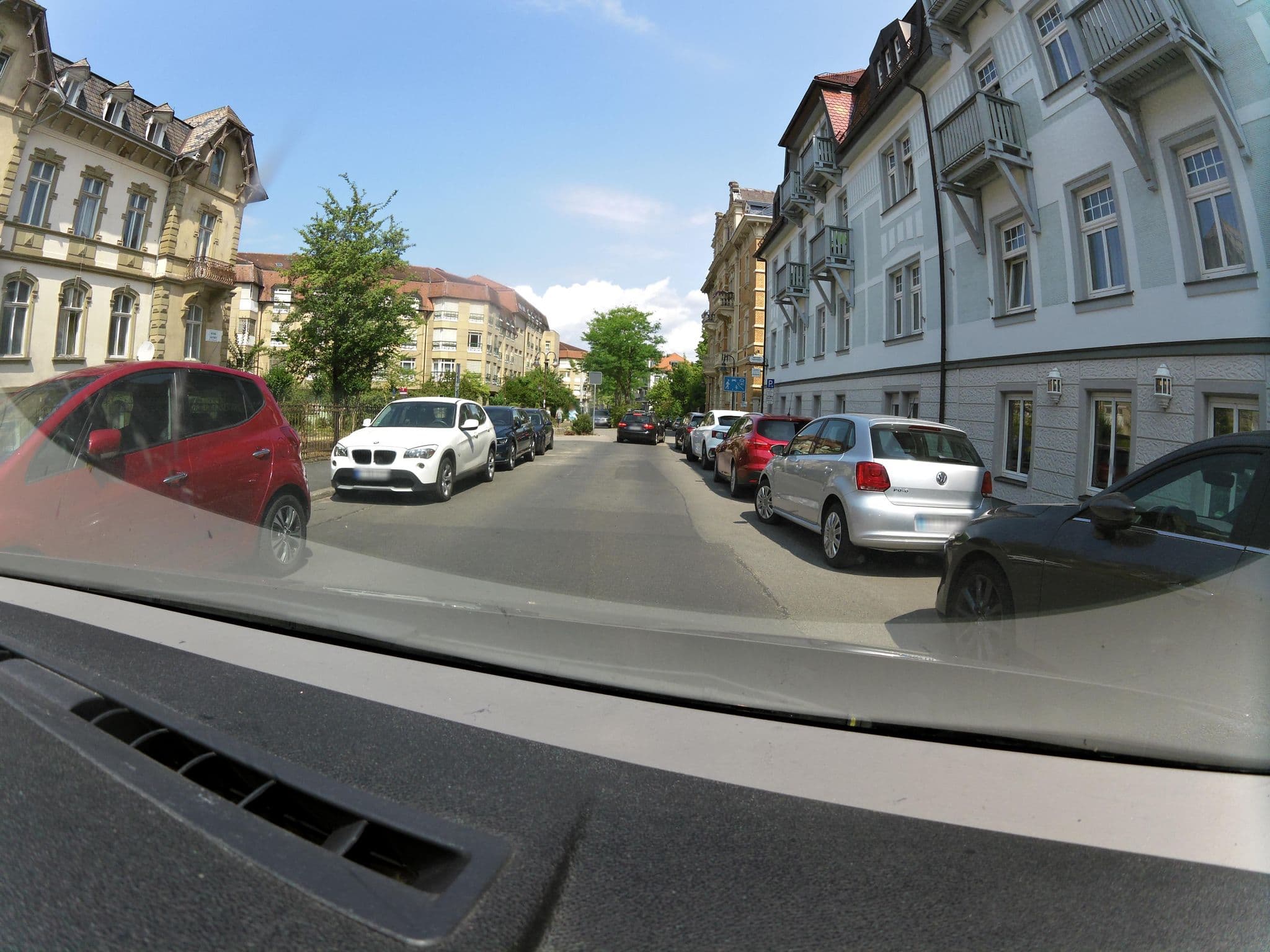 Street view near Pension Salfner, Bad Kissingen — © zoegglmeyr1 (CC BY-SA · Mapillary)