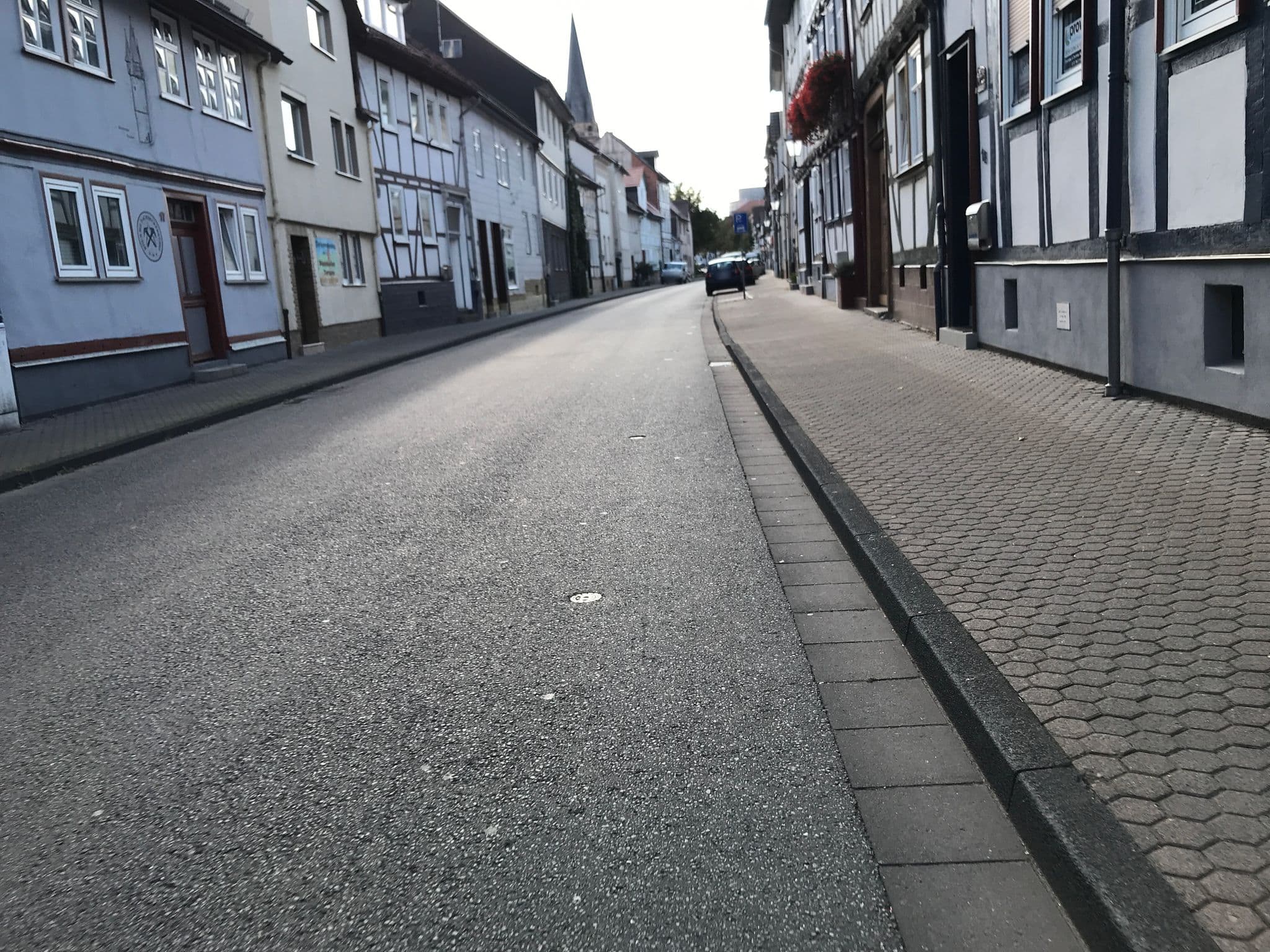 Street view near Ferienwohnung beim Dünzebacher Torturm, Eschwege — © fuldata (CC BY-SA · Mapillary)