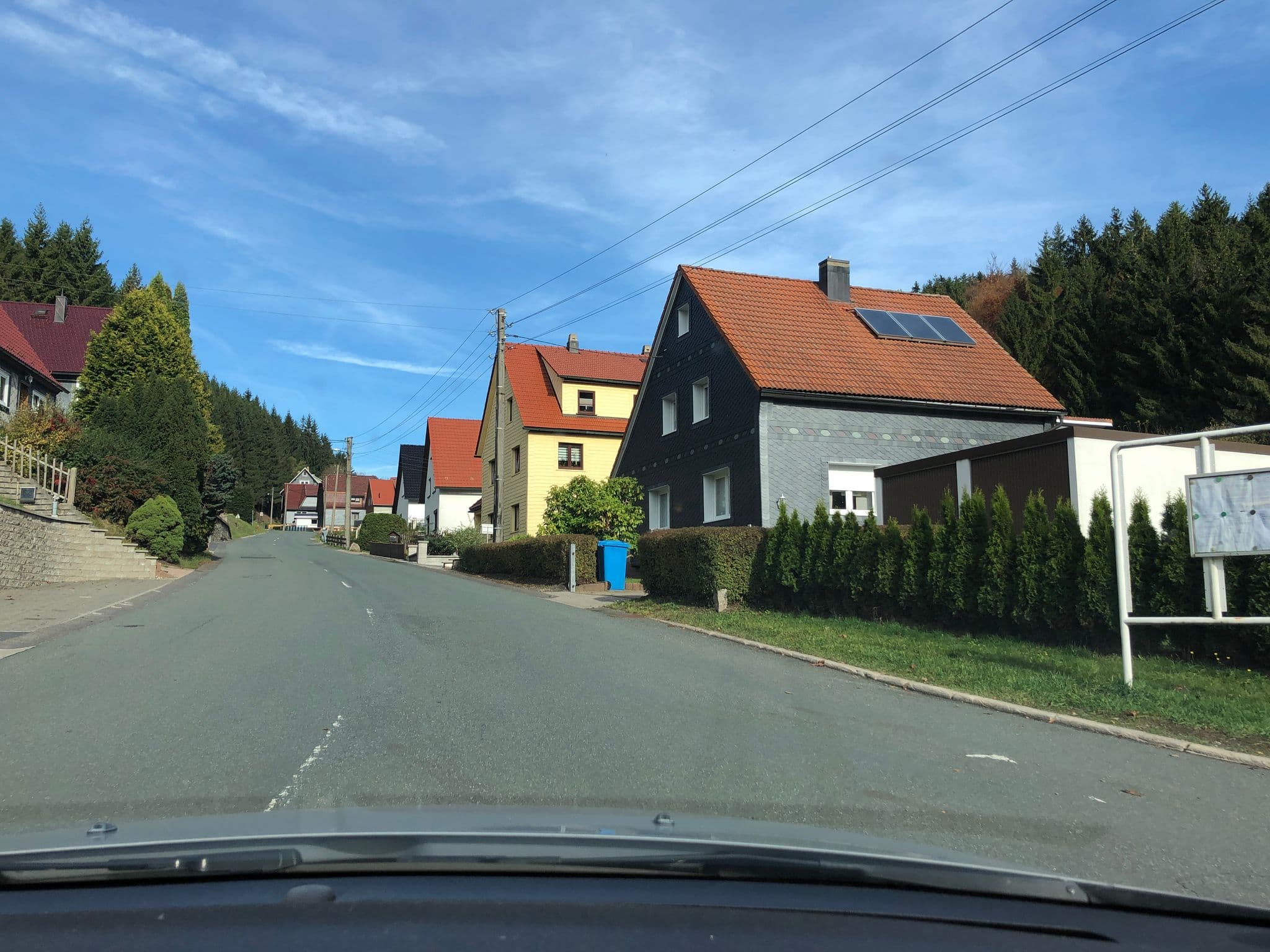 Street view near Pension am Berg Jens Muffel Pension, Masserberg — © bejotel (CC BY-SA · Mapillary)
