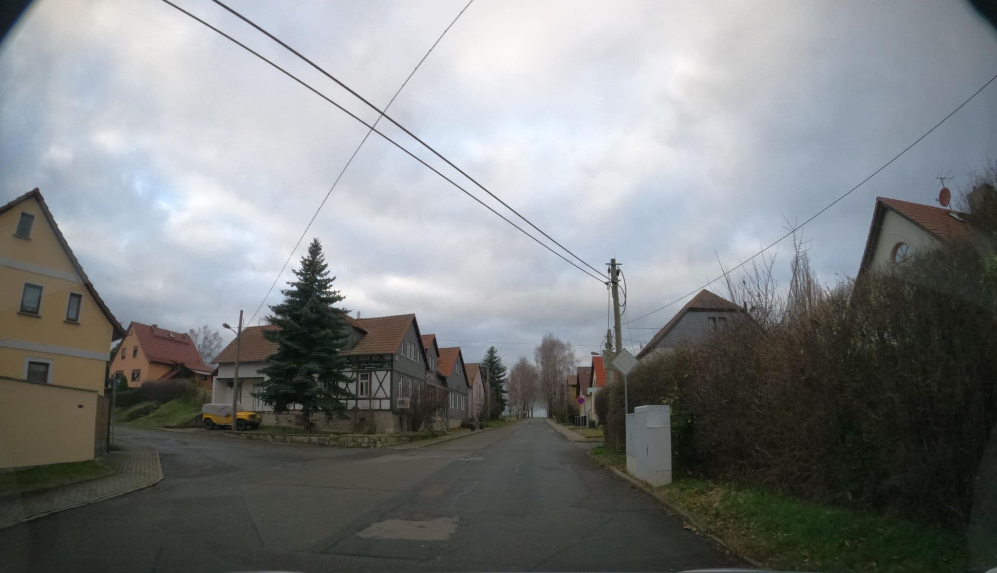 Street view near Possendorfer Landgasthaus, Nohra — © masterofnoroad (CC BY-SA · Mapillary)
