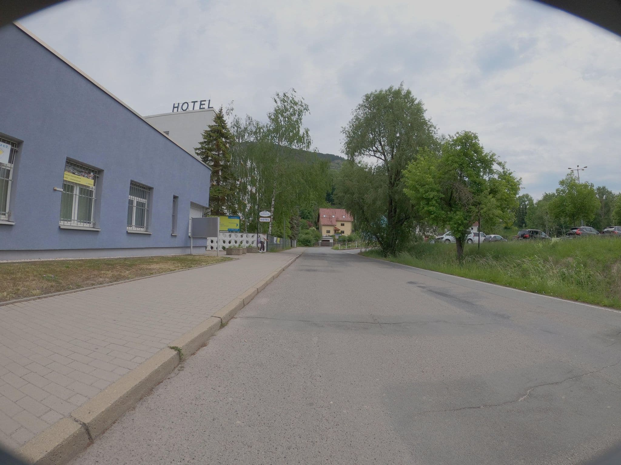 Street view near Akademiehotel Jena, Jena — © 741852963 (CC BY-SA · Mapillary)