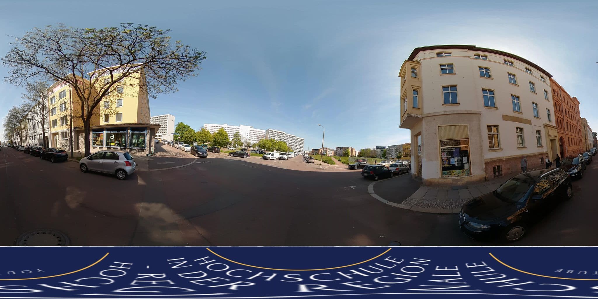 Street view near Pension-Halle.de, Halle (Saale) — © MarcAurel2 (CC BY-SA · Mapillary)