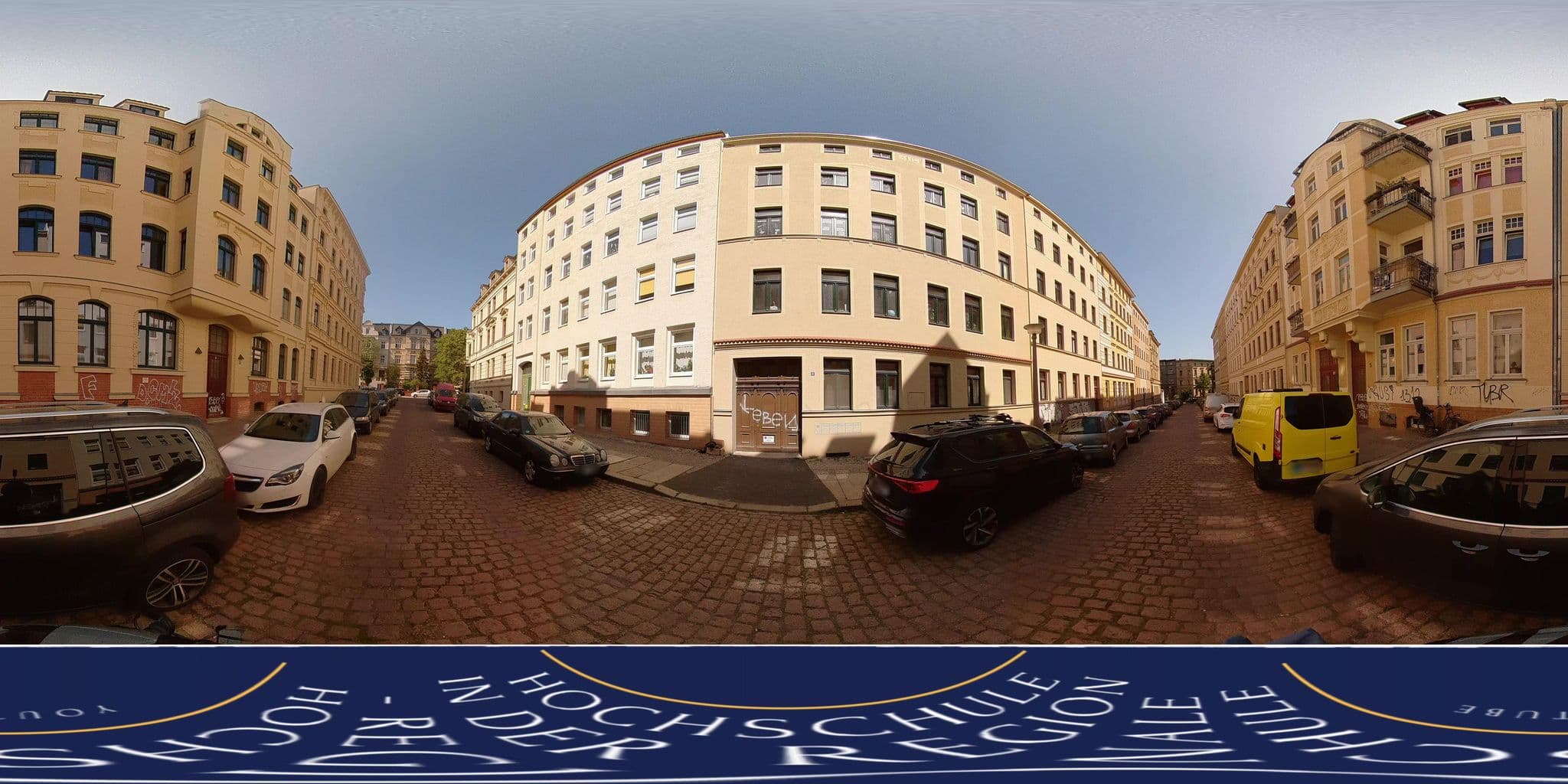Street view near Citywohnung im Paulusviertel I, Halle (Saale) — © MarcAurel2 (CC BY-SA · Mapillary)