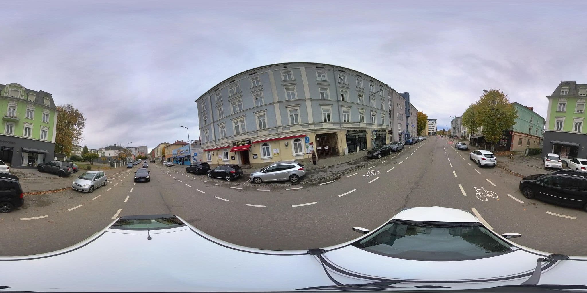 Street view near Pension Seiffert, Rosenheim — © osmplus_org (CC BY-SA · Mapillary)