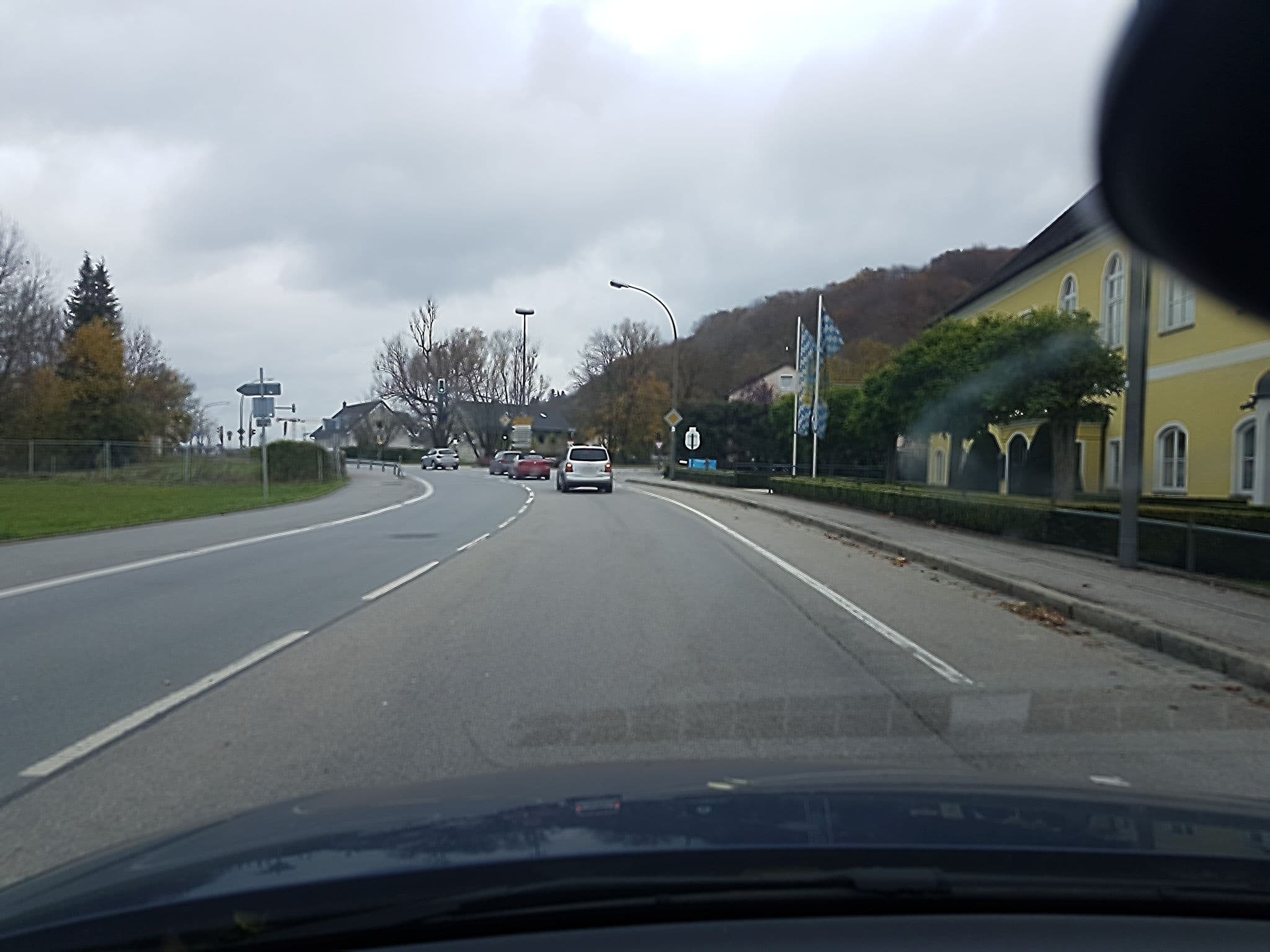 Street view near Hotel Schönbrunn, Stallwang — © changchun1 (CC BY-SA · Mapillary)