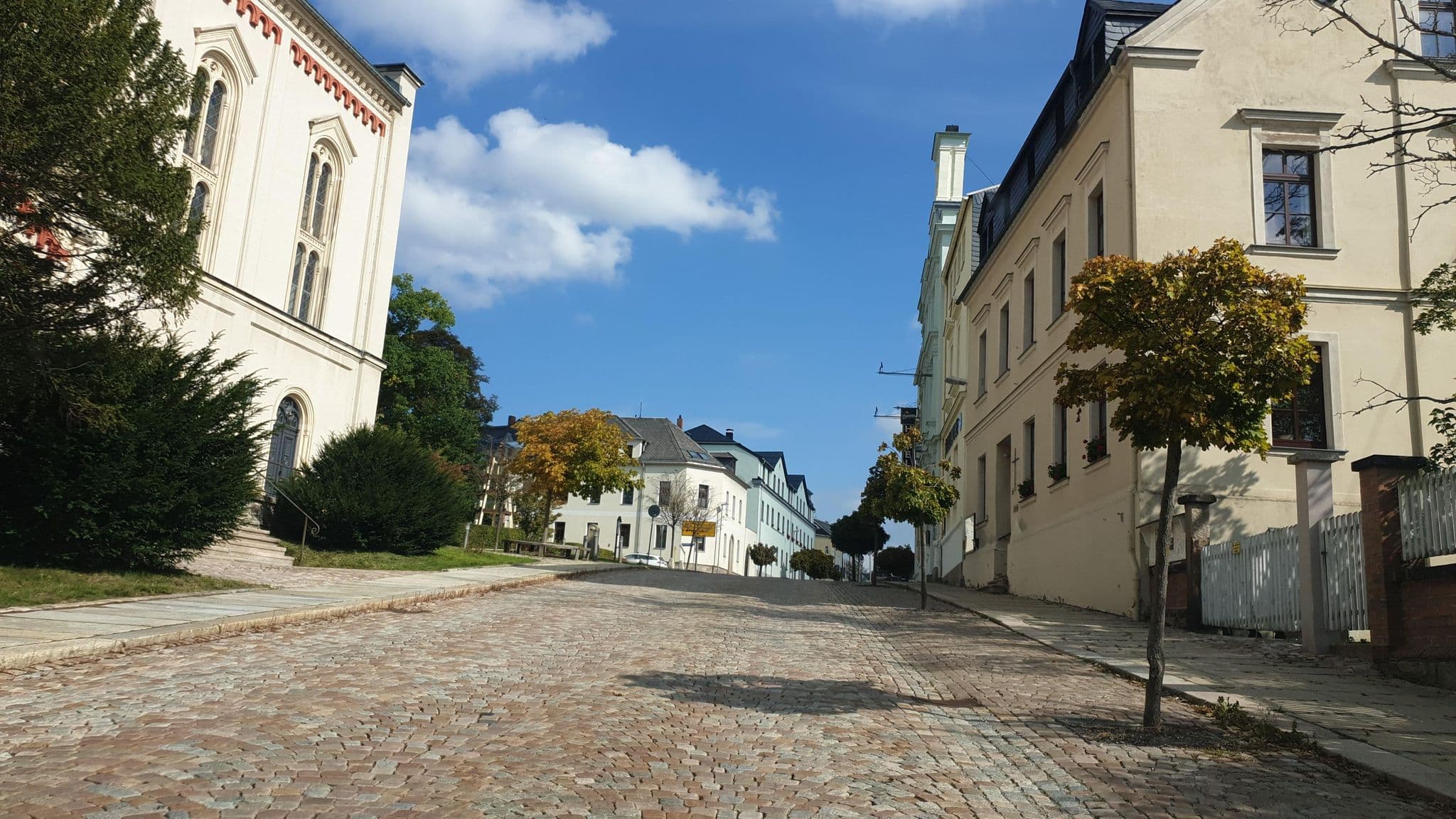 Street view near Ratskeller Eibenstock, Eibenstock — © canislupus (CC BY-SA · Mapillary)