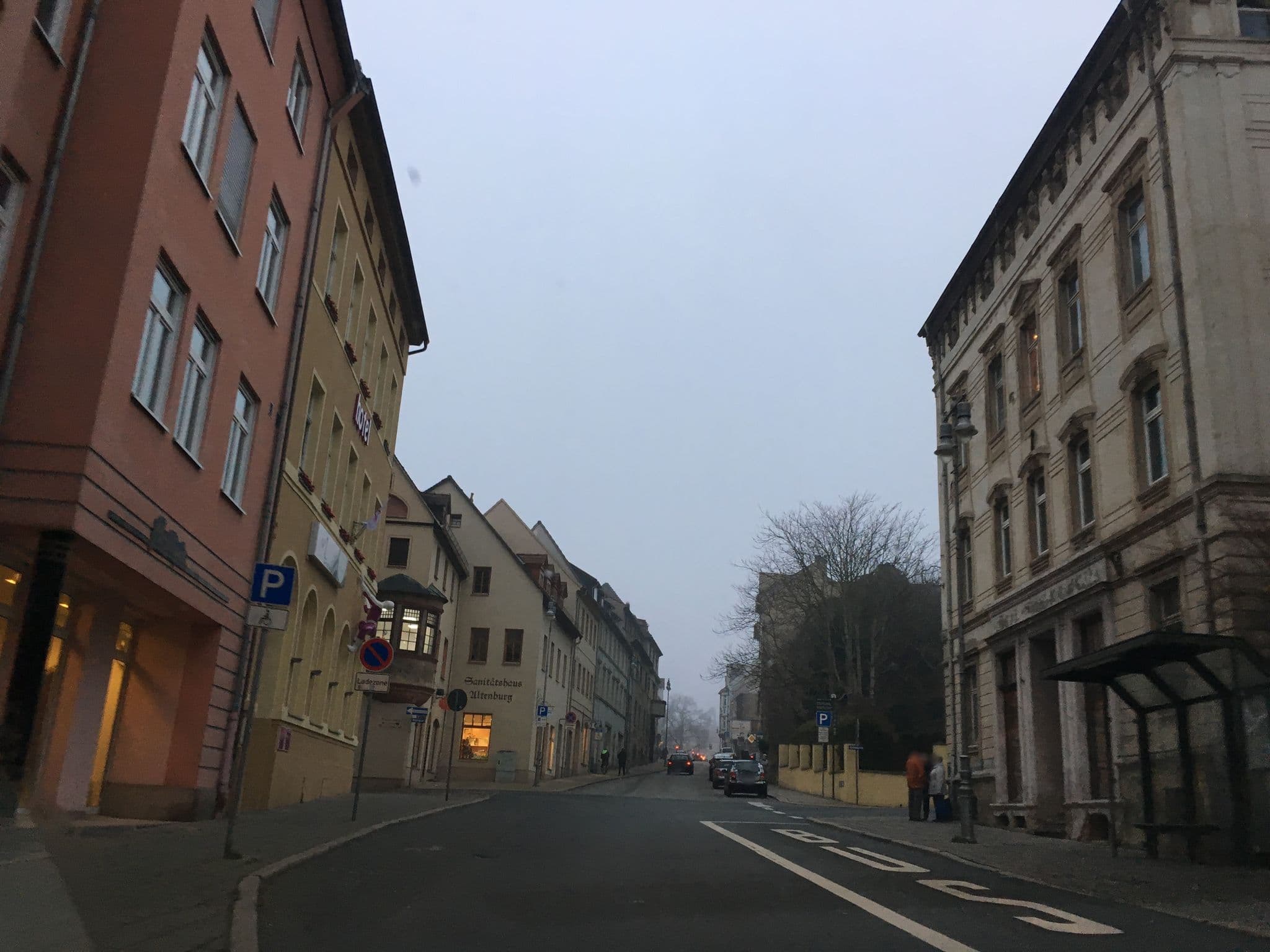 Street view near Boutique Hotel Mason, Altenburg — © bejotel (CC BY-SA · Mapillary)