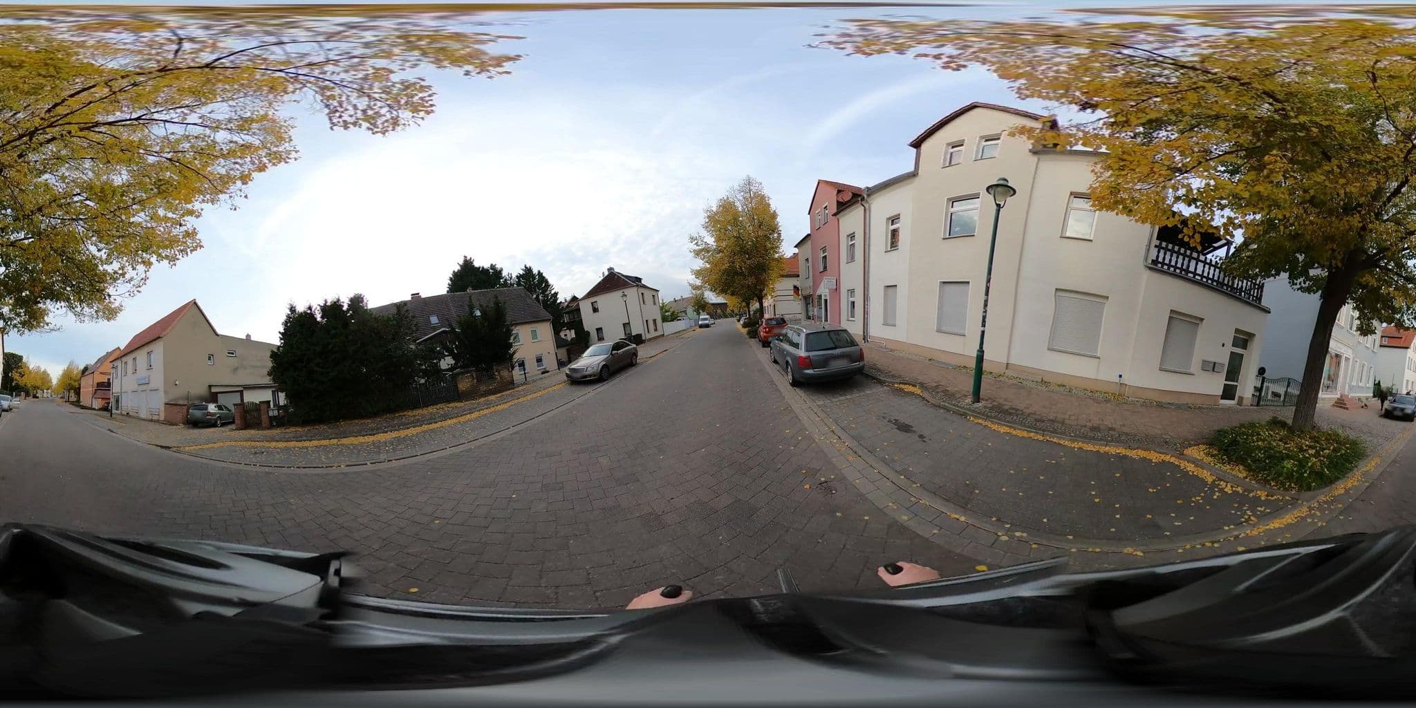 Street view near Villa Marie, Bad Dürrenberg — © kopra (CC BY-SA · Mapillary)