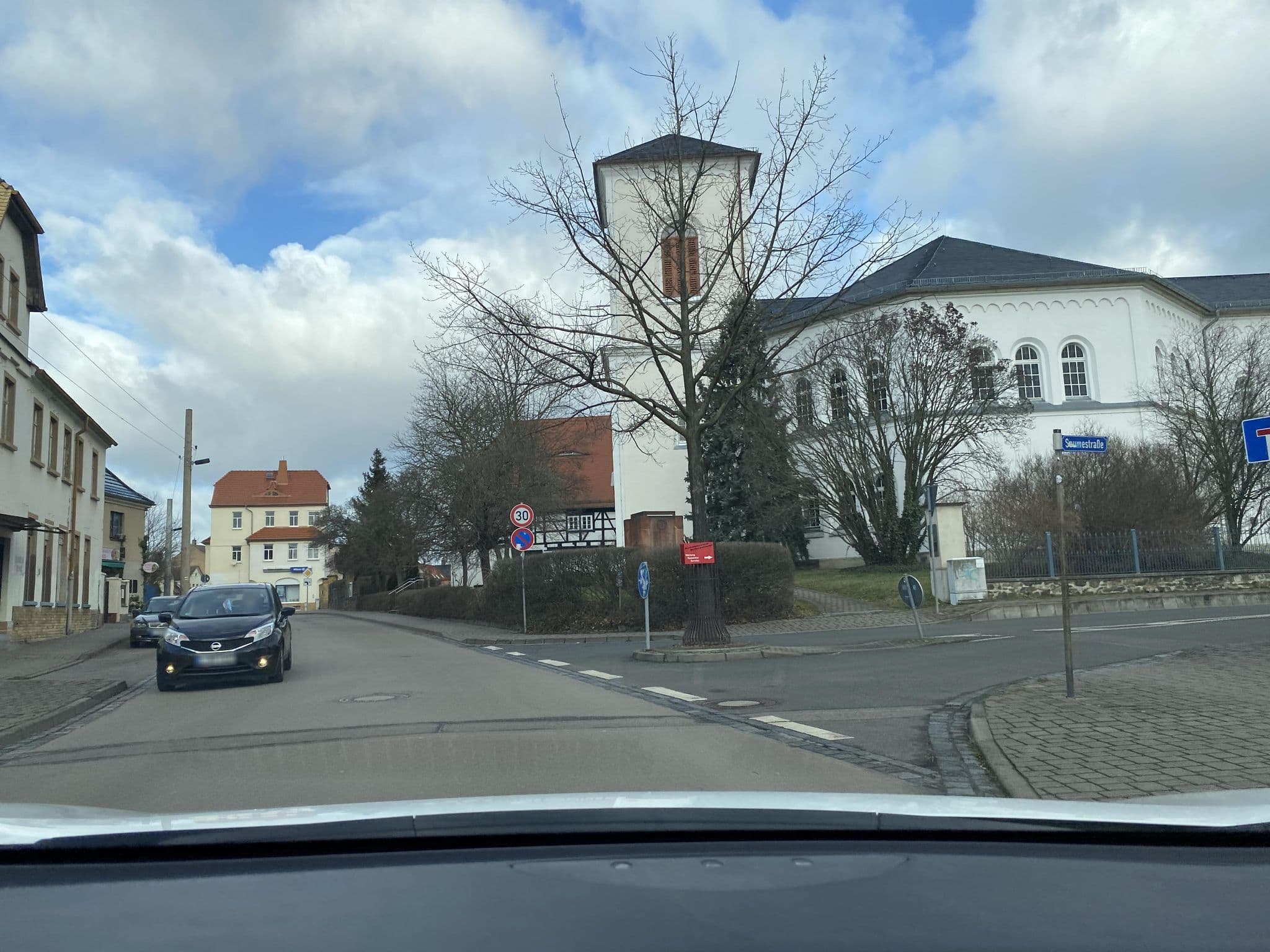Street view near Pension Büsch, Großzschocher — © robertthieme (CC BY-SA · Mapillary)