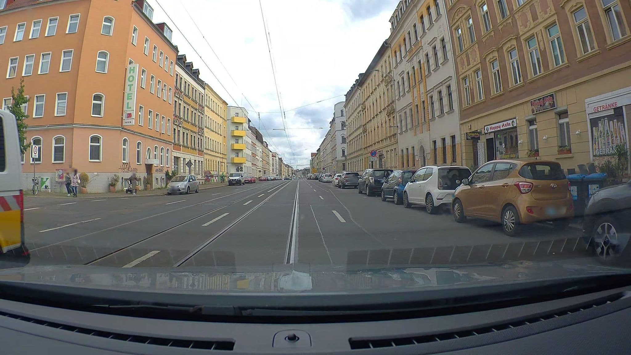 Street view near Amadeo Hotel Leipzig, Gohlis — © poxonline (CC BY-SA · Mapillary)