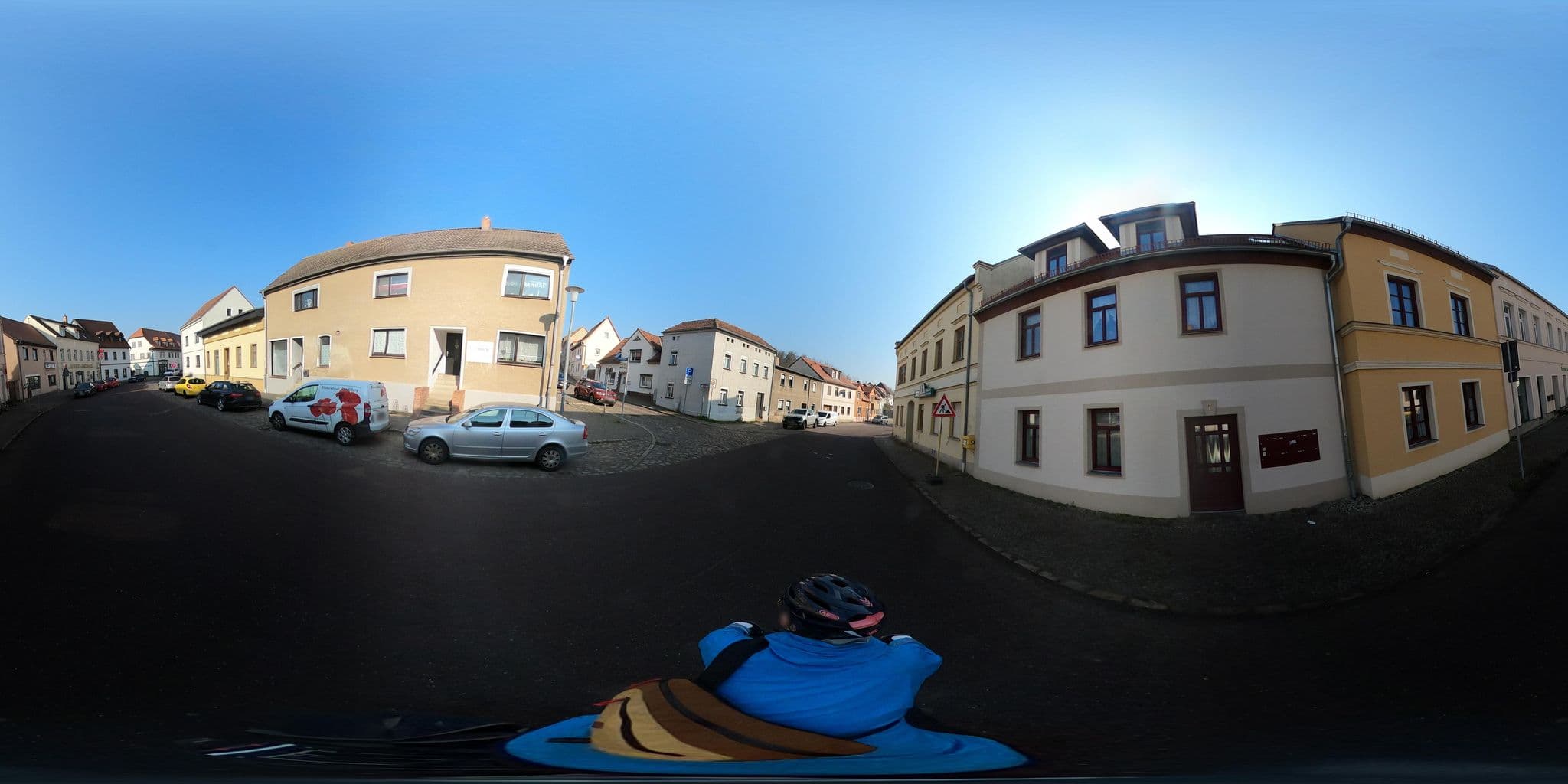 Street view near Pension Busch, Landsberg — © Planungsgesellschaft_RV-K (CC BY-SA · Mapillary)