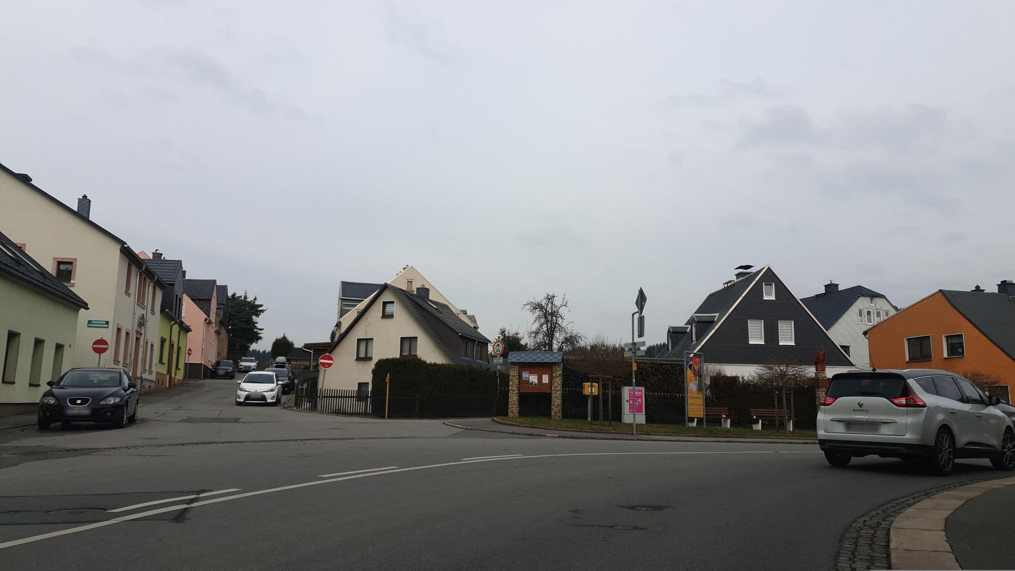 Street view near Ferienhaus Maria Hennig, Geyer — © canislupus (CC BY-SA · Mapillary)