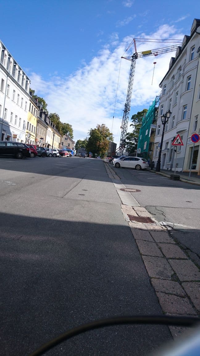 Street view near Ferienwohnung Anger 1 im 3 Obergeschoß, Annaberg-Buchholz — © jochenb (CC BY-SA · Mapillary)