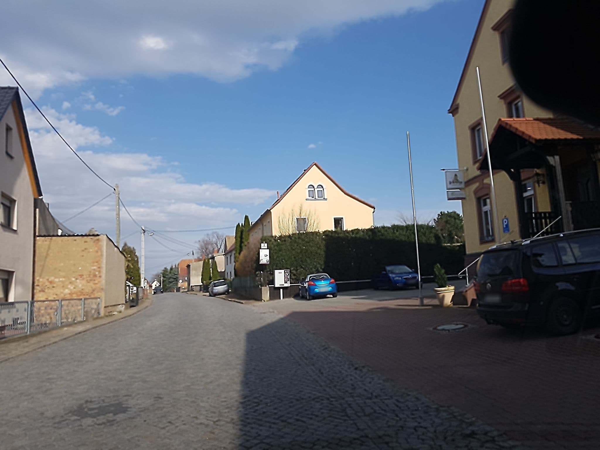 Street view near Landgasthof Bornitz, Oschatz — © dsmm (CC BY-SA · Mapillary)