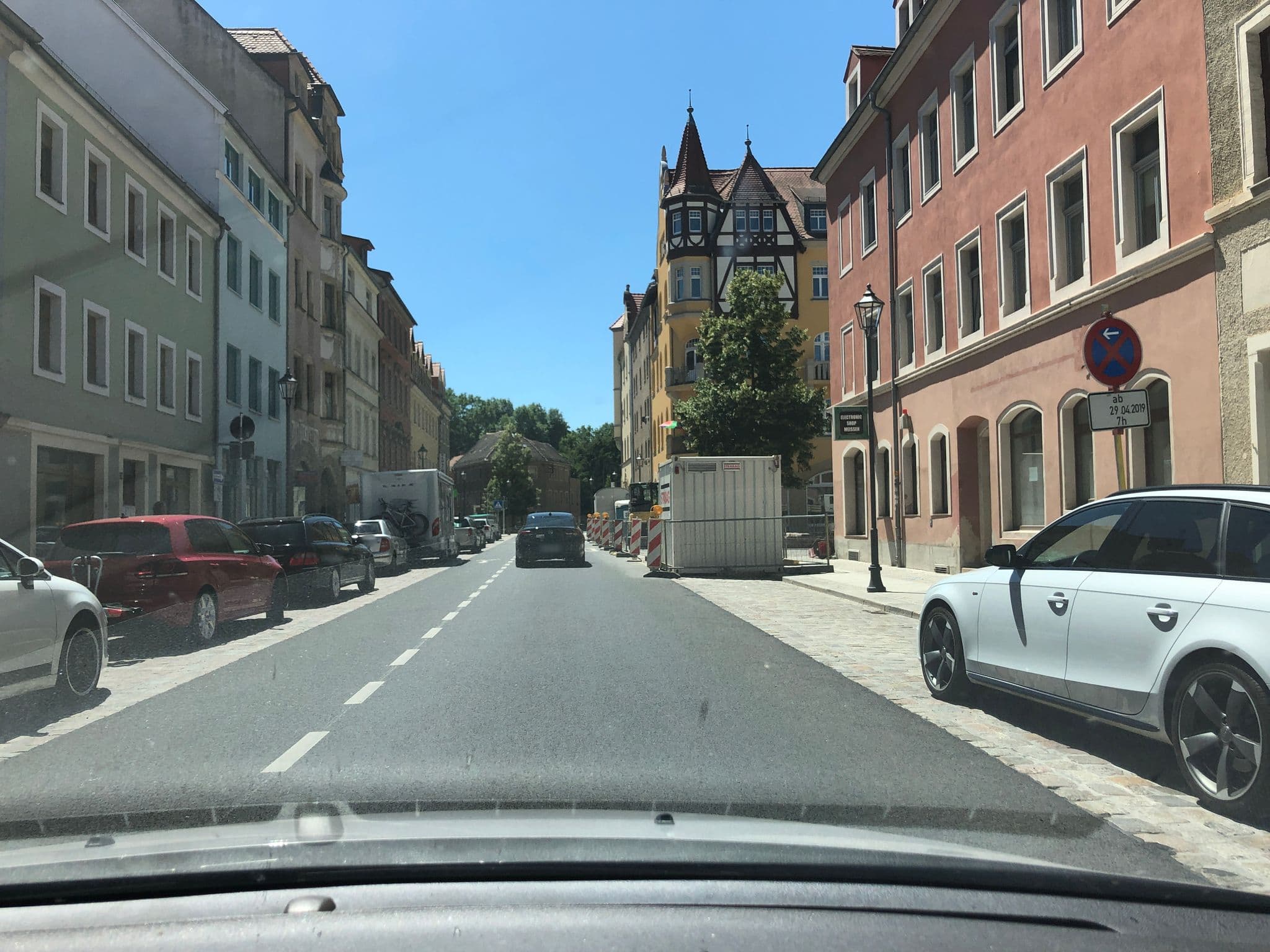Street view near Schoenitz, Meissen — © bejotel (CC BY-SA · Mapillary)