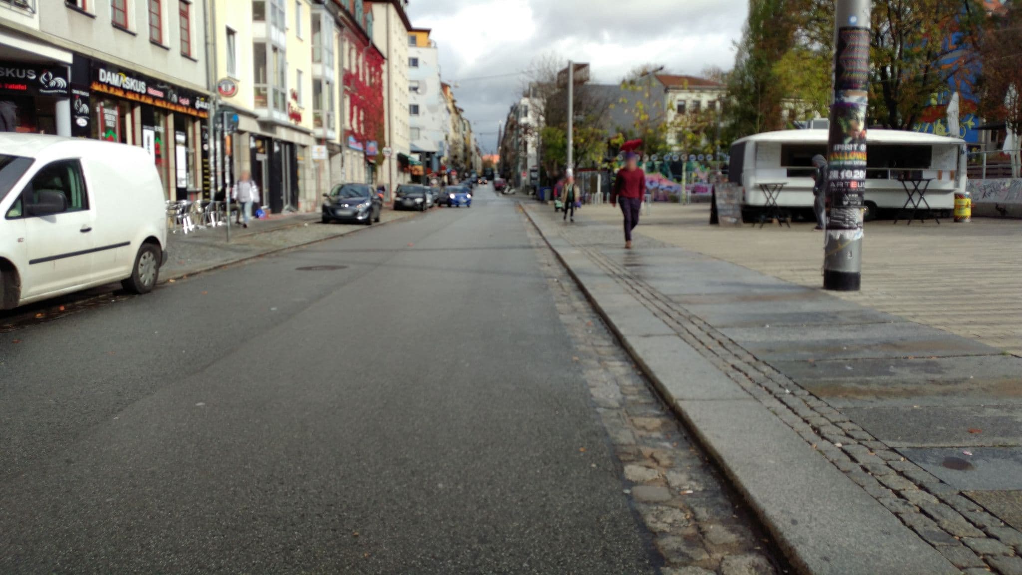 Street view near Apartment Dresden, Äußere Neustadt — © dem1bg4 (CC BY-SA · Mapillary)
