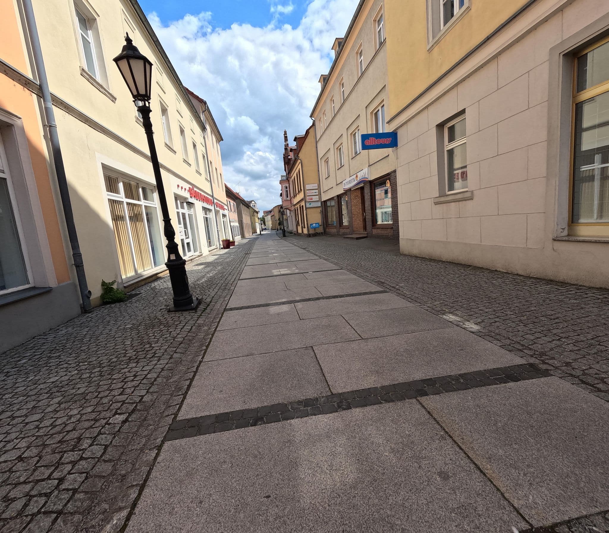 Street view near Pension Sorrento, Ruhland — © Suricata (CC BY-SA · Mapillary)