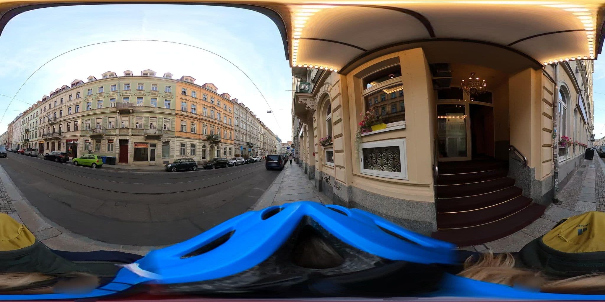 Street view near Schlafwerk19 - Serviced Apartments, Äußere Neustadt — © geowatti (CC BY-SA · Mapillary)