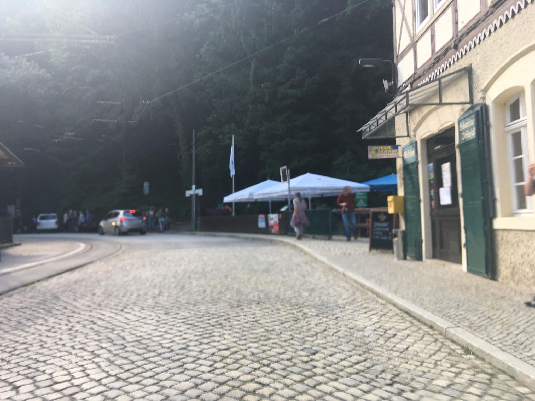 Street view near Gaststätte & Pension Lichtenhainer Wasserfall, Sebnitz — © eserte (CC BY-SA · Mapillary)