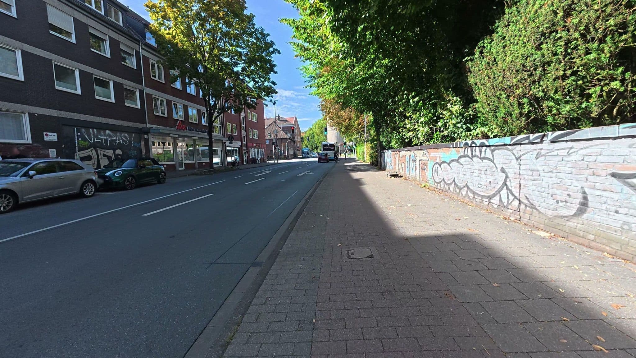 Street view near Ferienapartment Flecke, Münster — © Morina (CC BY-SA · Mapillary)
