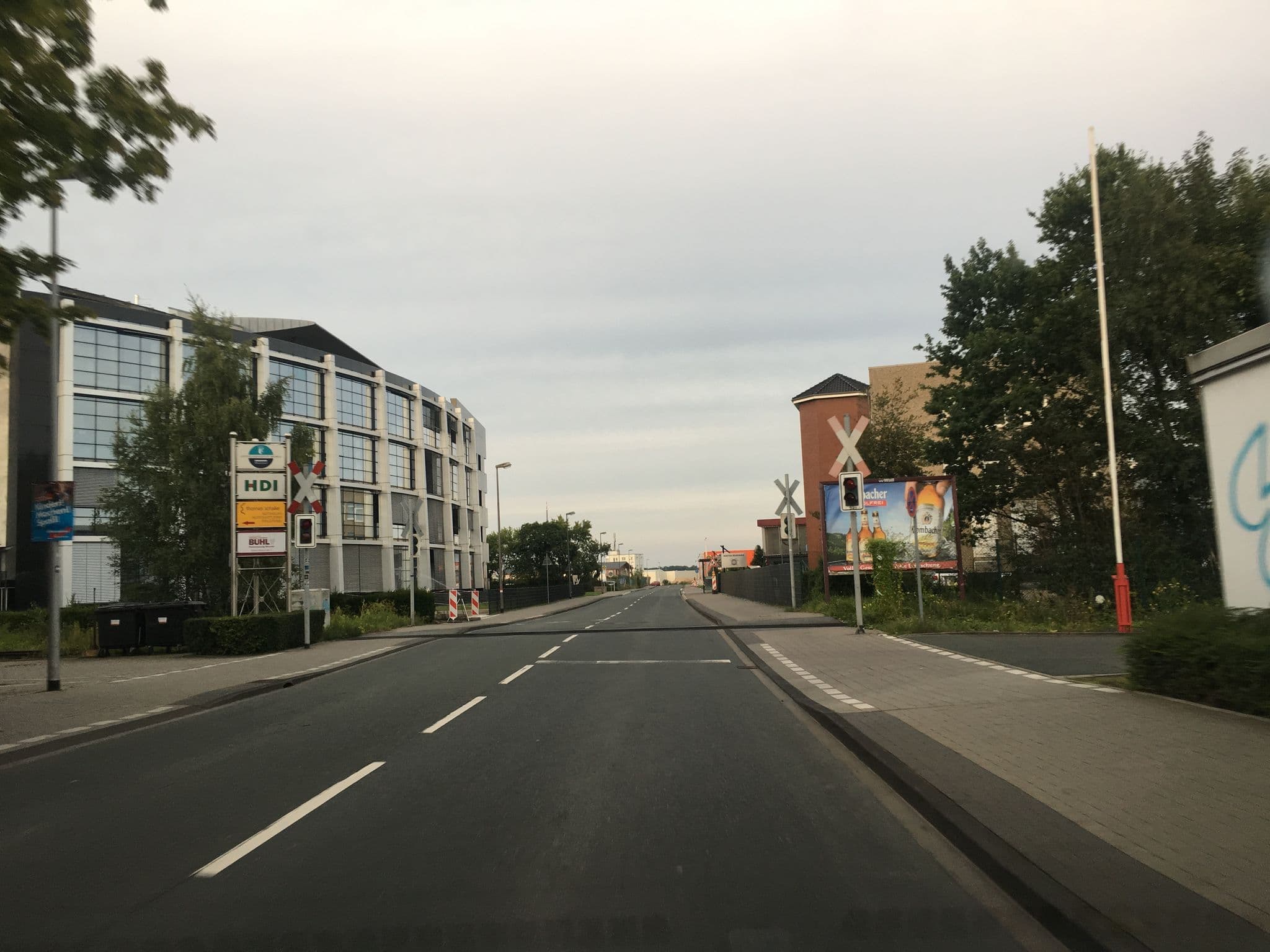 Street view near Michels Josef GmbH & Co, Münster — © descilla (CC BY-SA · Mapillary)