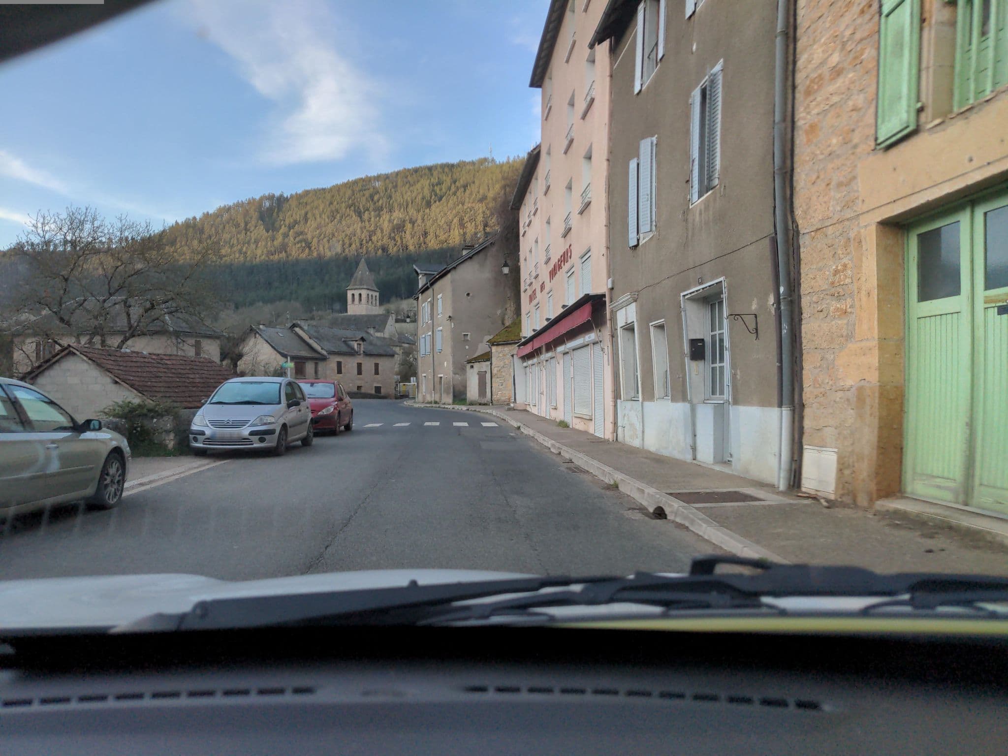 Street view near Hôtel des Voyageurs, Chanac — © BenjaminMarnat (CC BY-SA · Mapillary)