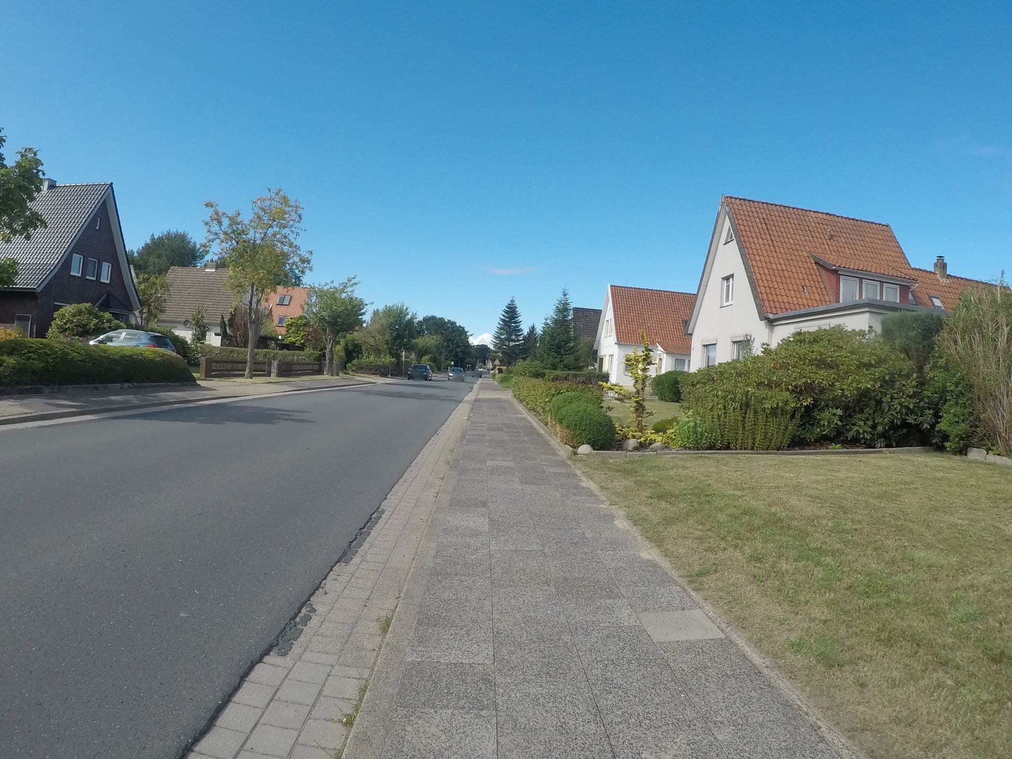 Street view near Ferienhaus Scholien, Otterndorf — © veloroute_hamburg (CC BY-SA · Mapillary)