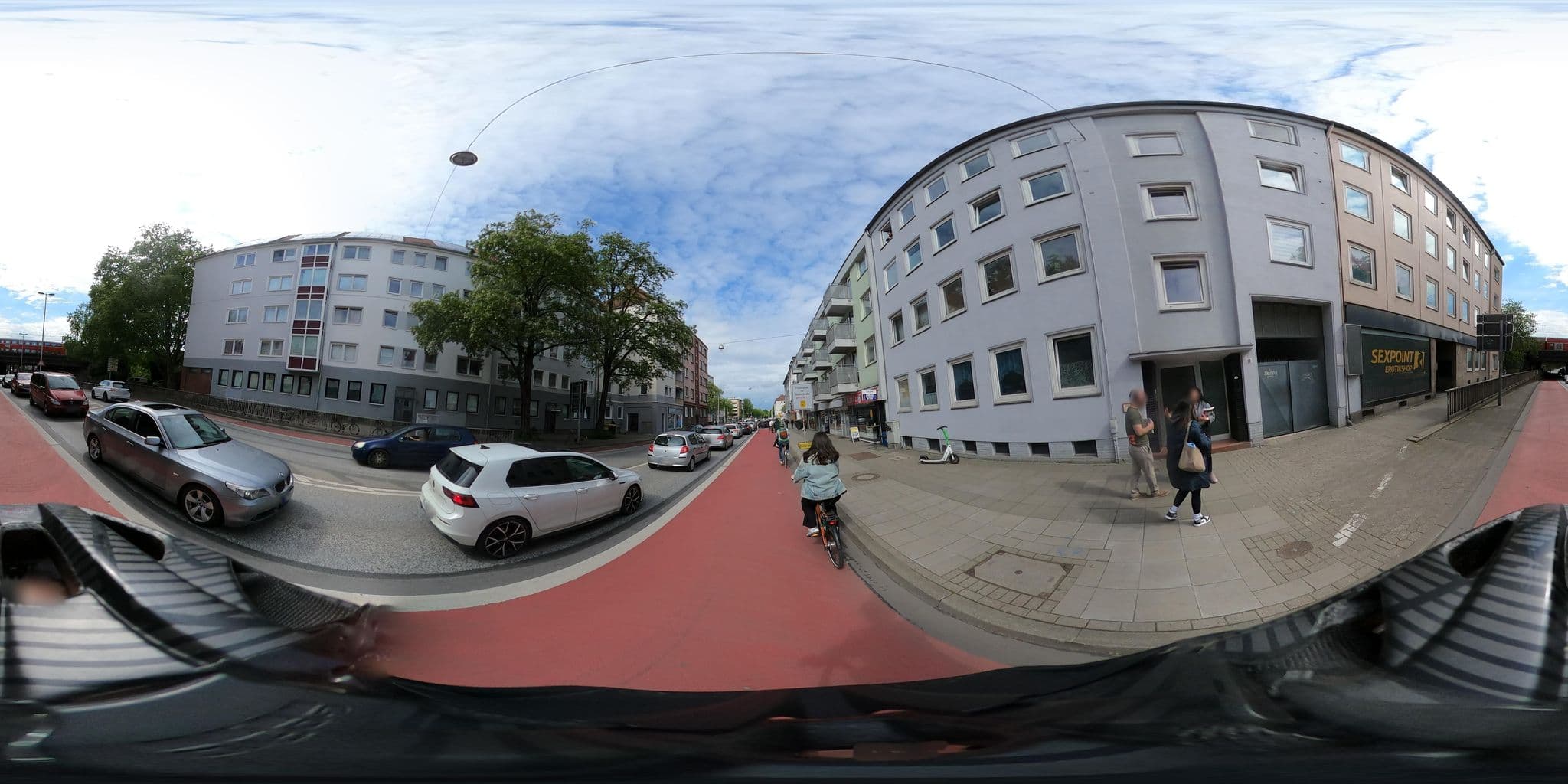 Street view near IQ Hotel Hannover, Oststadt — © Nortix (CC BY-SA · Mapillary)