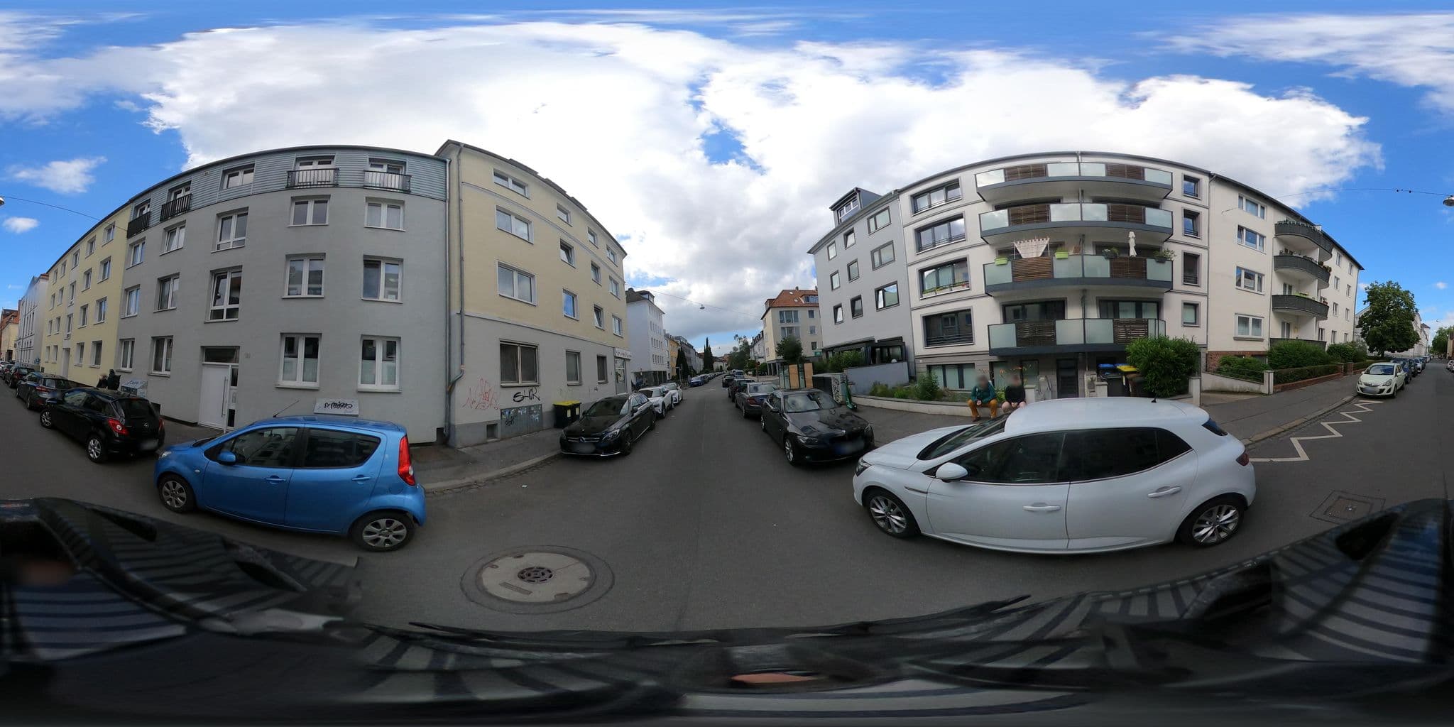 Street view near Kullwitz Thorsten Rentenberater, Oststadt — © Nortix (CC BY-SA · Mapillary)